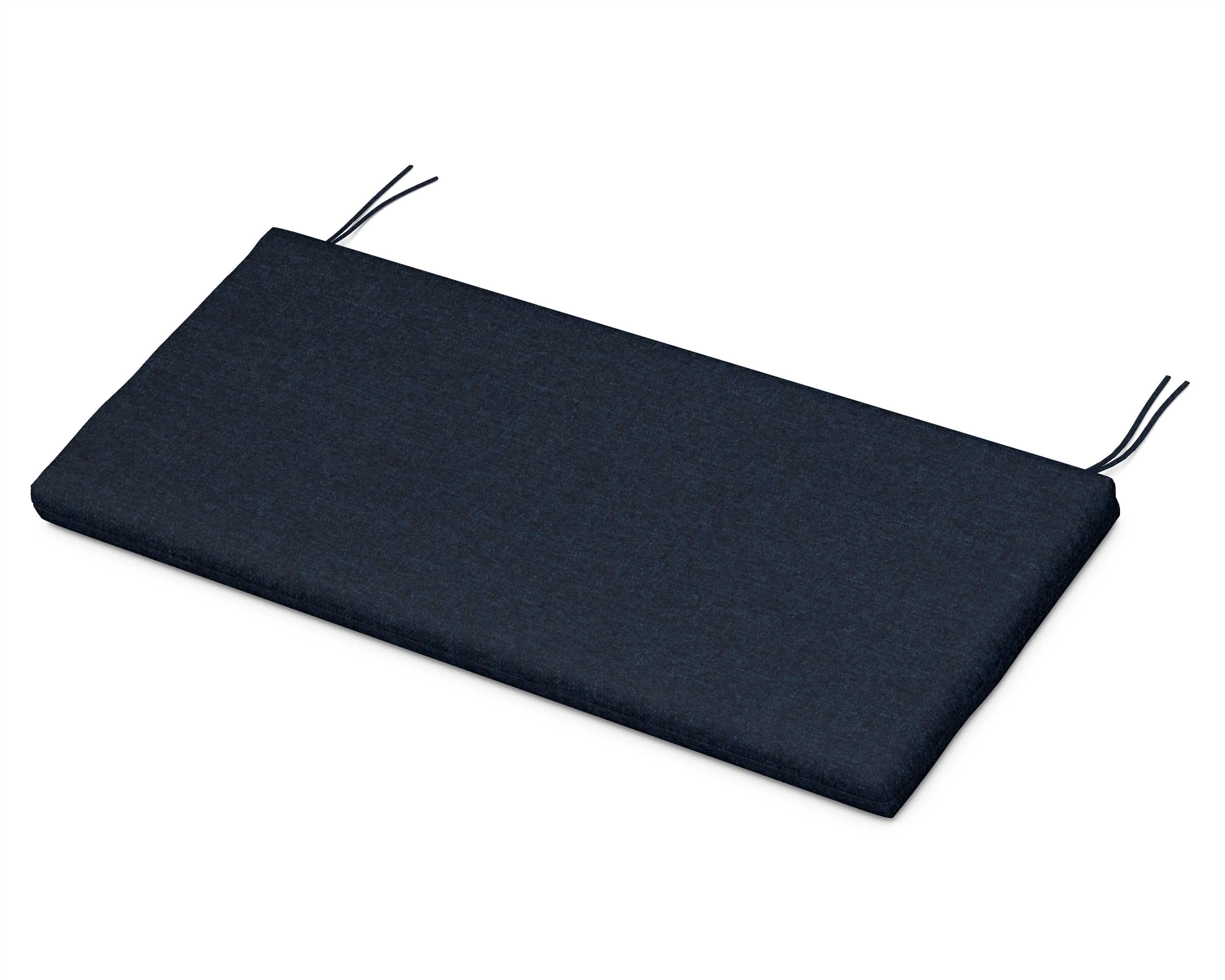 Bench Seat Cushion - 17.25"D x 43.5"W x 2.5"H in Marine Indigo
