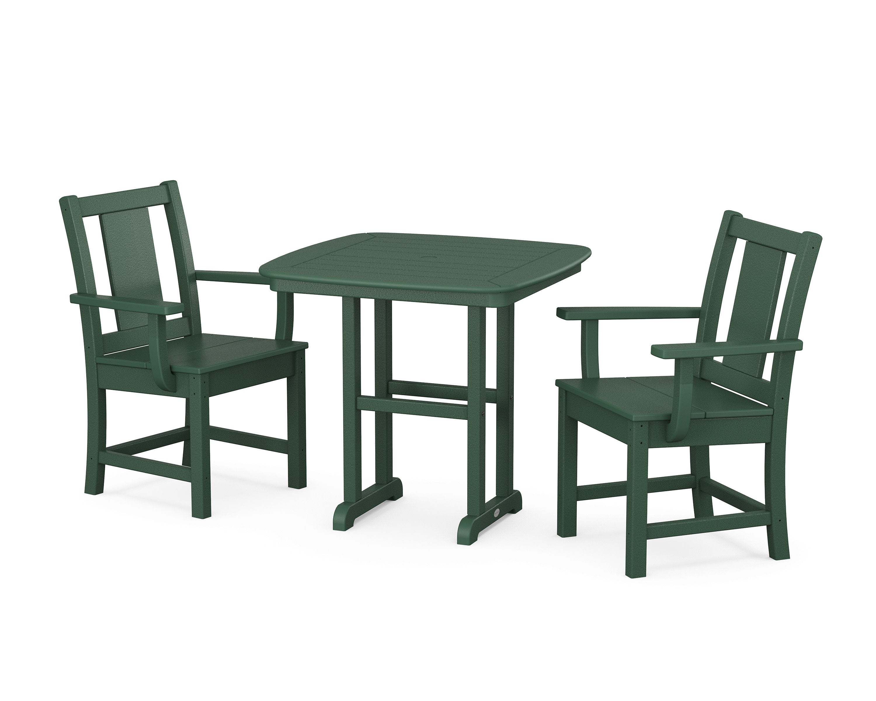 Prairie 3-Piece Dining Set in Green