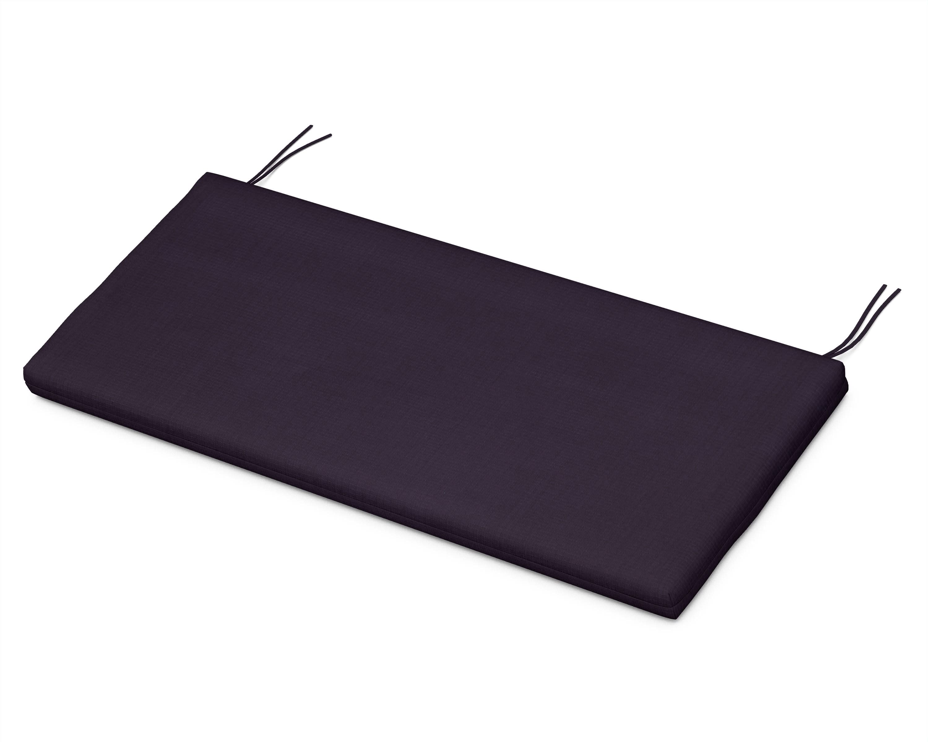 Bench Seat Cushion - 18.5"D x 43.5"W x 2.5"H in Navy Linen