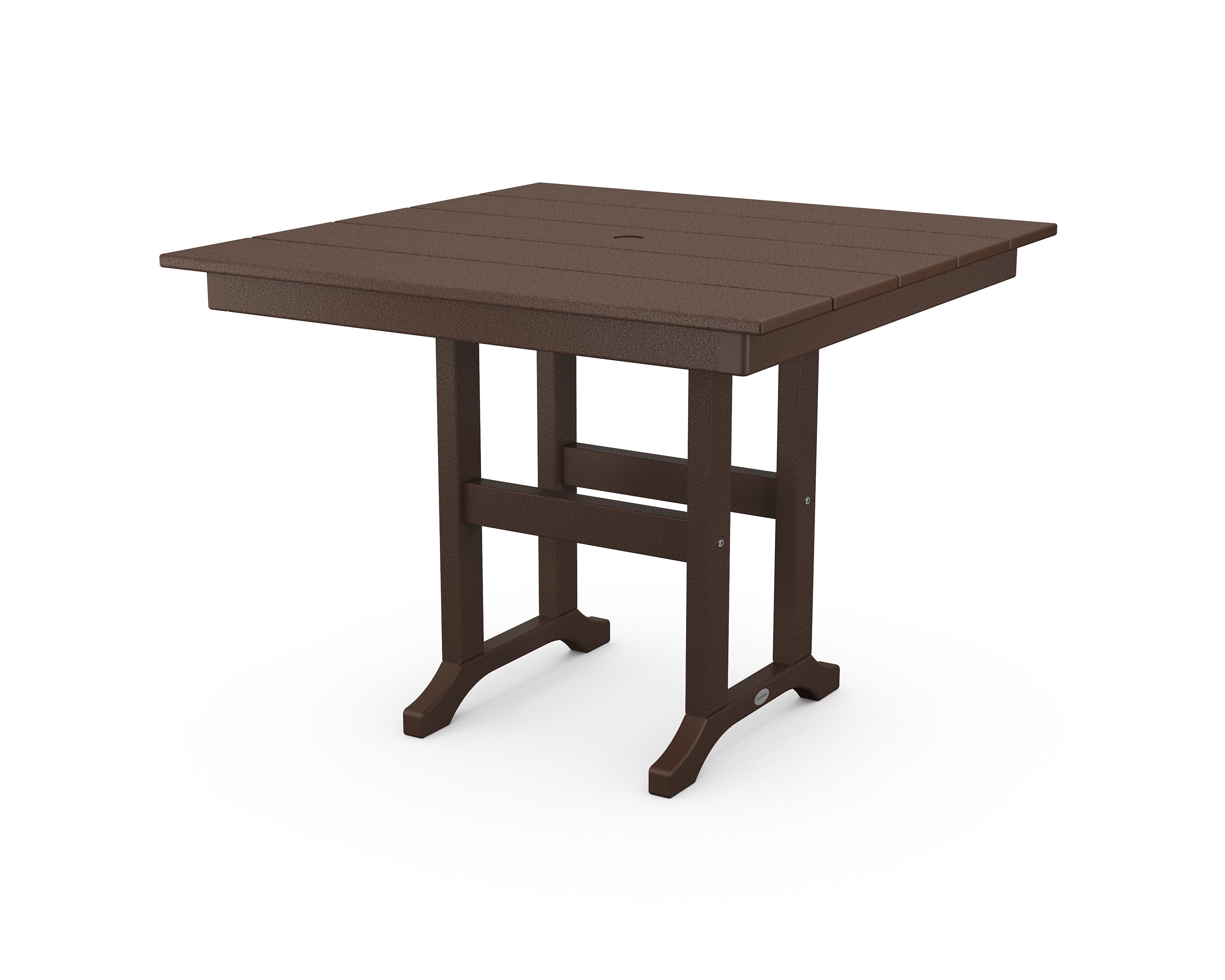 Farmhouse 37" Dining Table in Mahogany