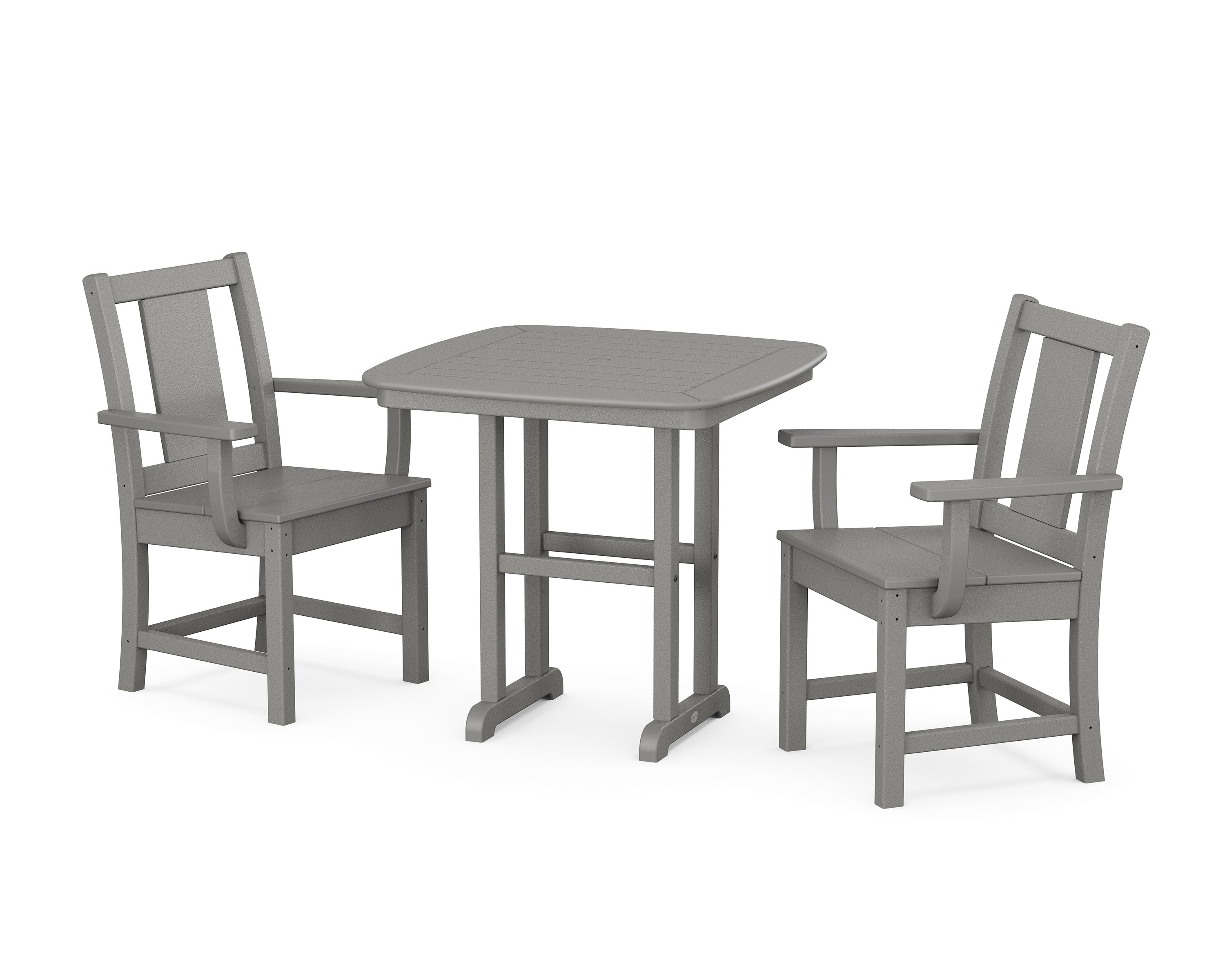 Prairie 3-Piece Dining Set in Slate Grey