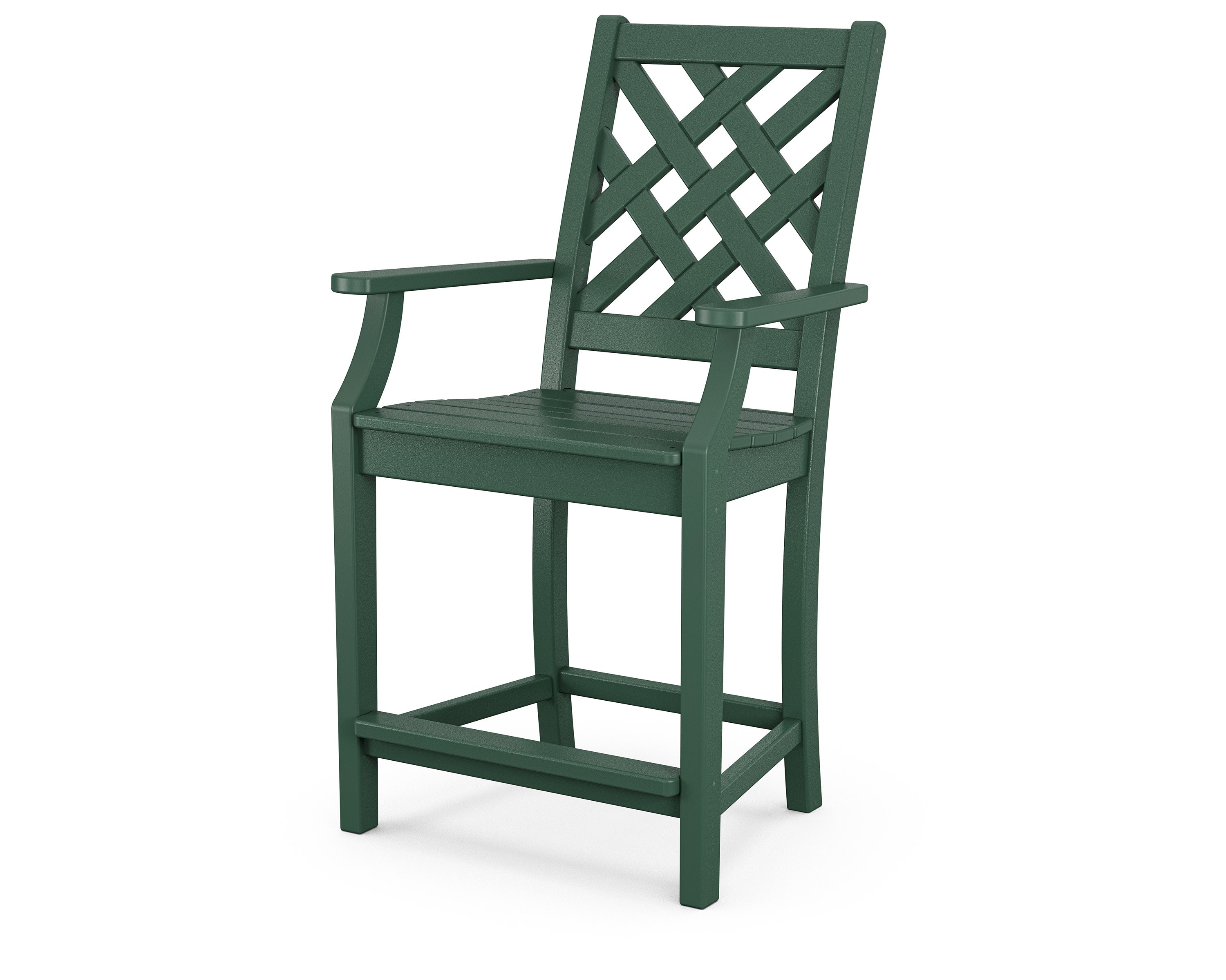 Wovendale Counter Arm Chair in Green