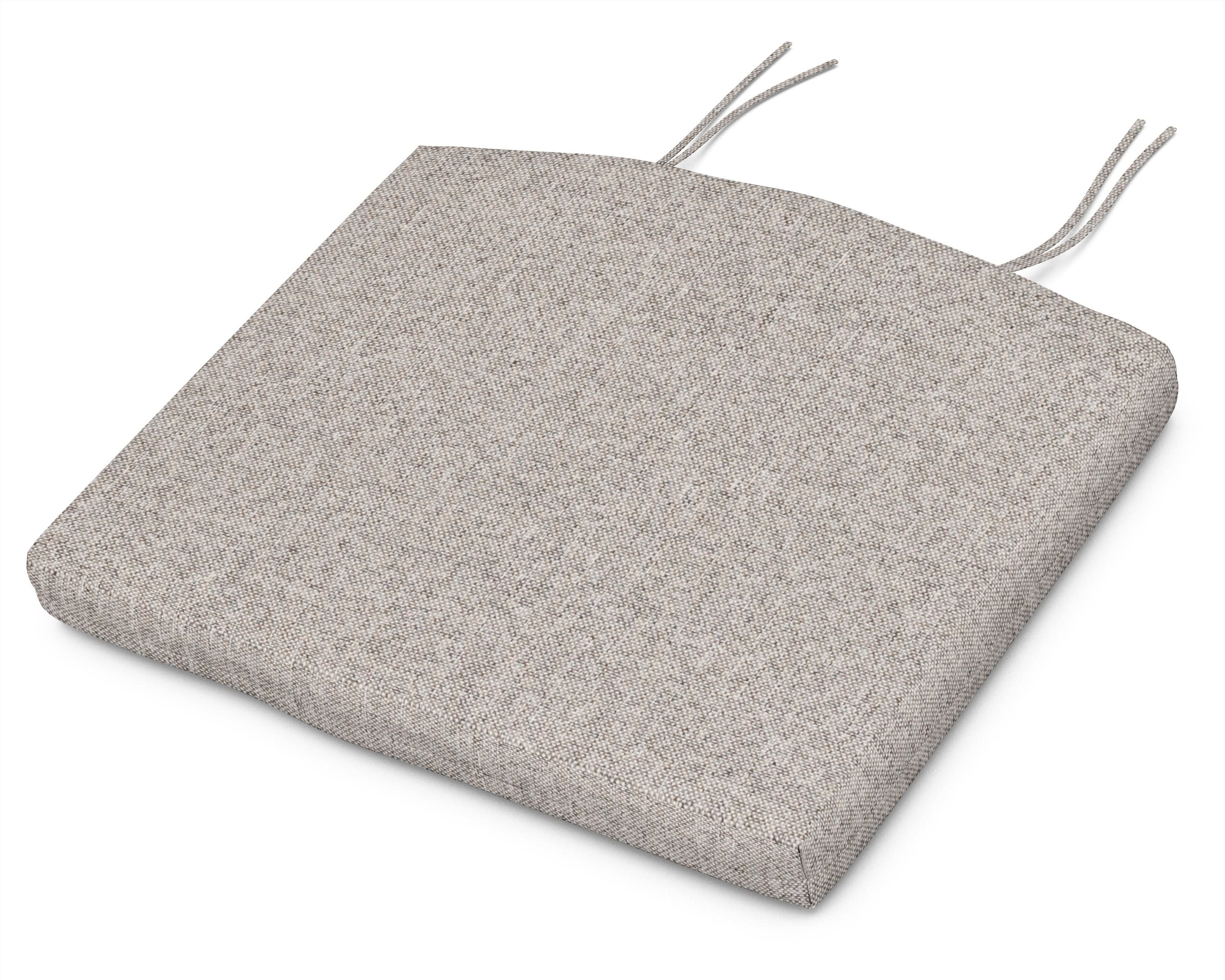 Standard Seat Cushion 18"D x 22"W x 2.5"H in Weathered Tweed