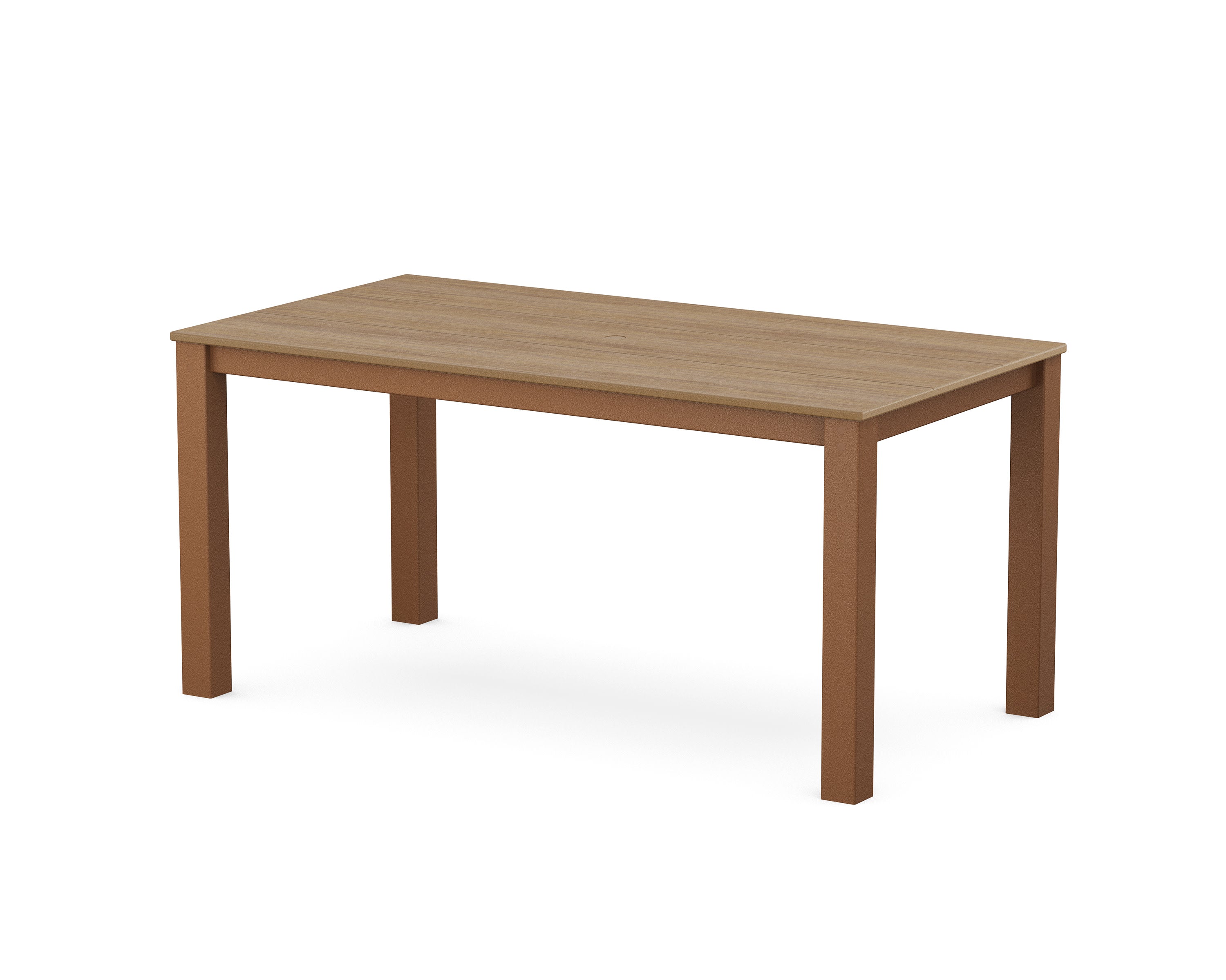 Studio Parsons 34" X 64" Dining Table in Teak / Natural