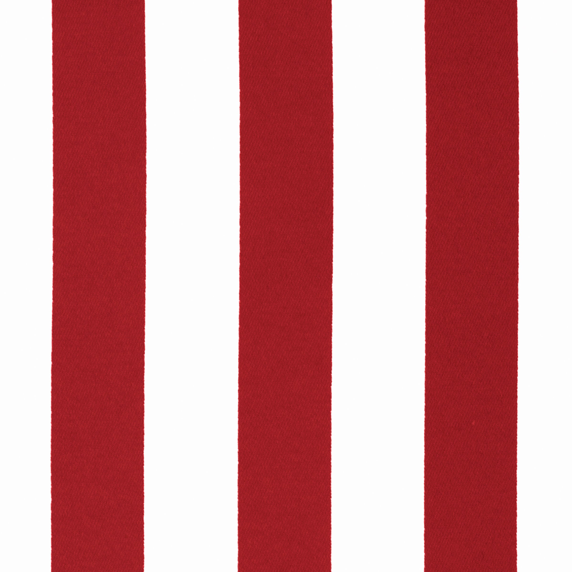 Bench Seat Cushion - 18.5"D x 55.5"W x 2.5"H in Cabana Stripe Crimson