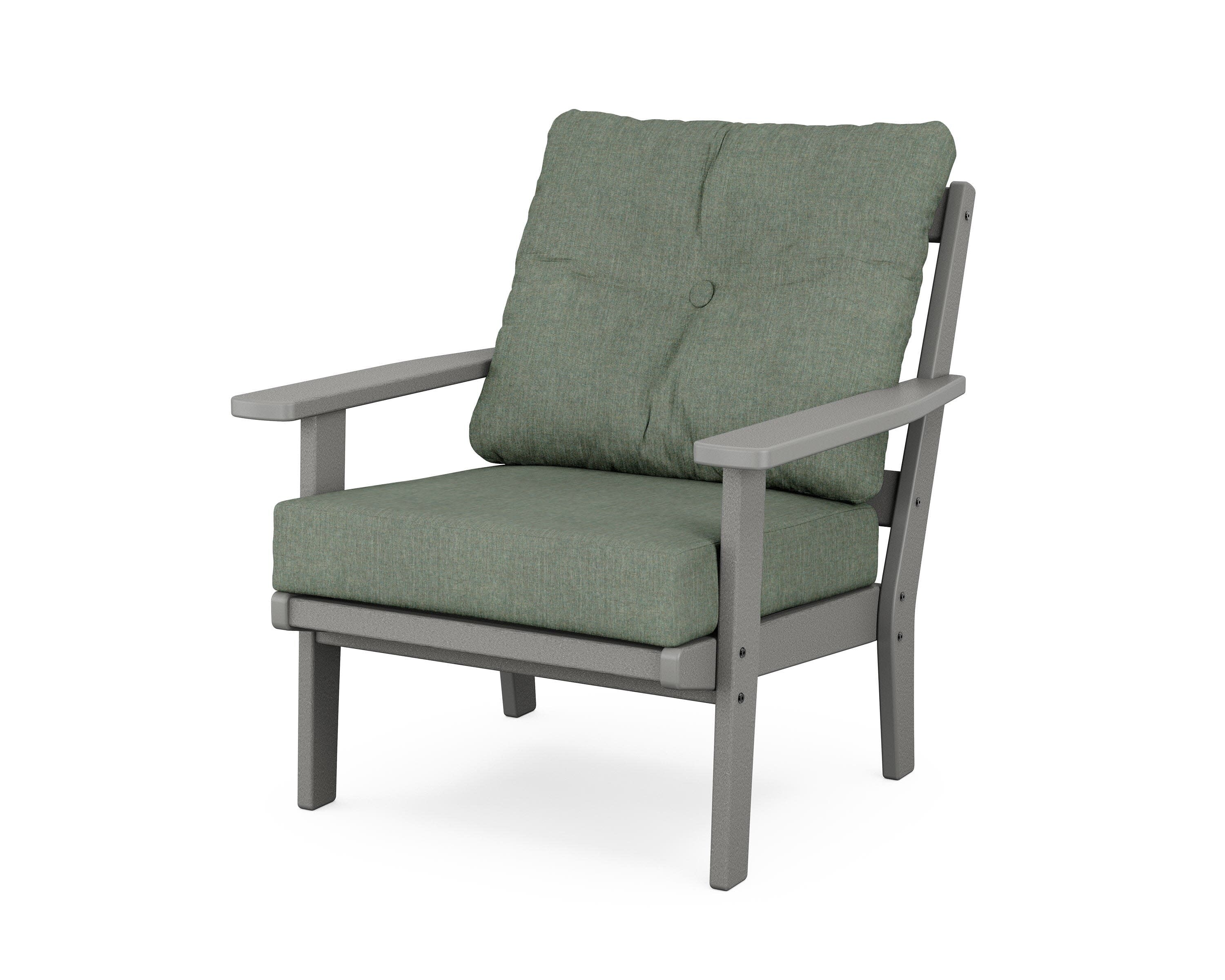 Prairie Deep Seating Chair in Slate Grey / Cast Sage
