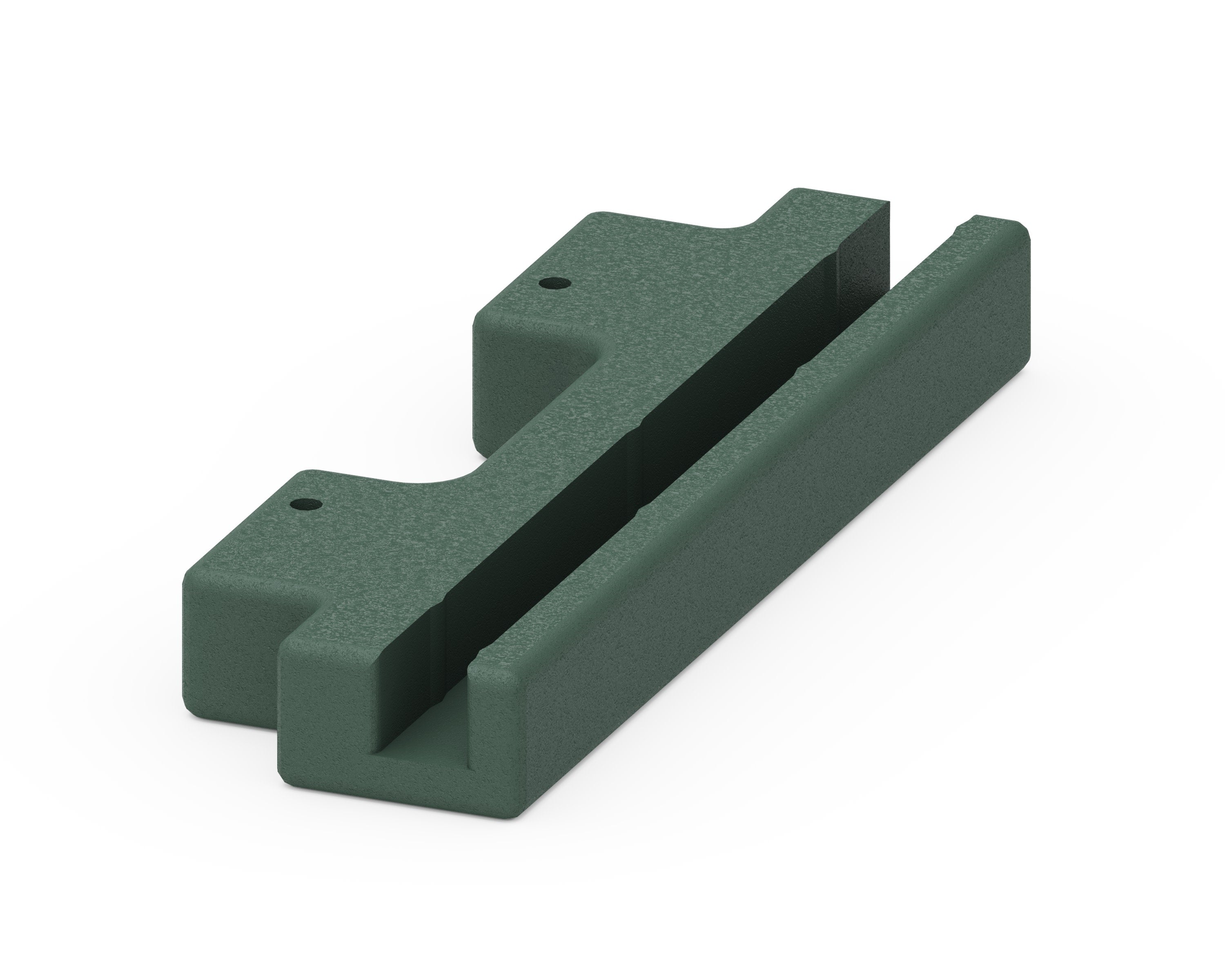 Modular Planter Connection Block in Green