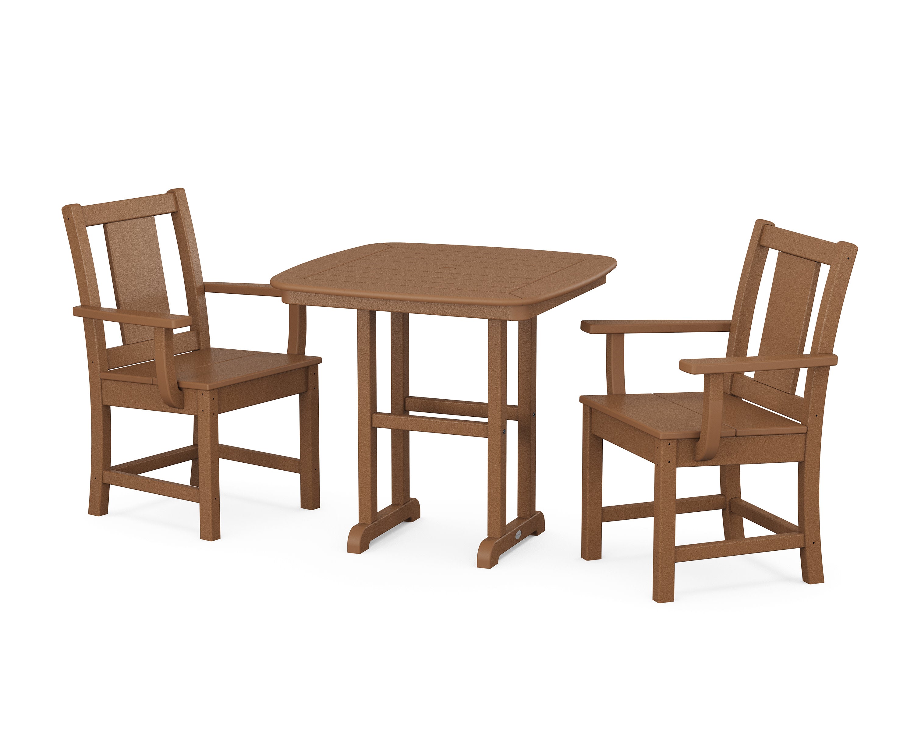 Prairie 3-Piece Dining Set in Teak