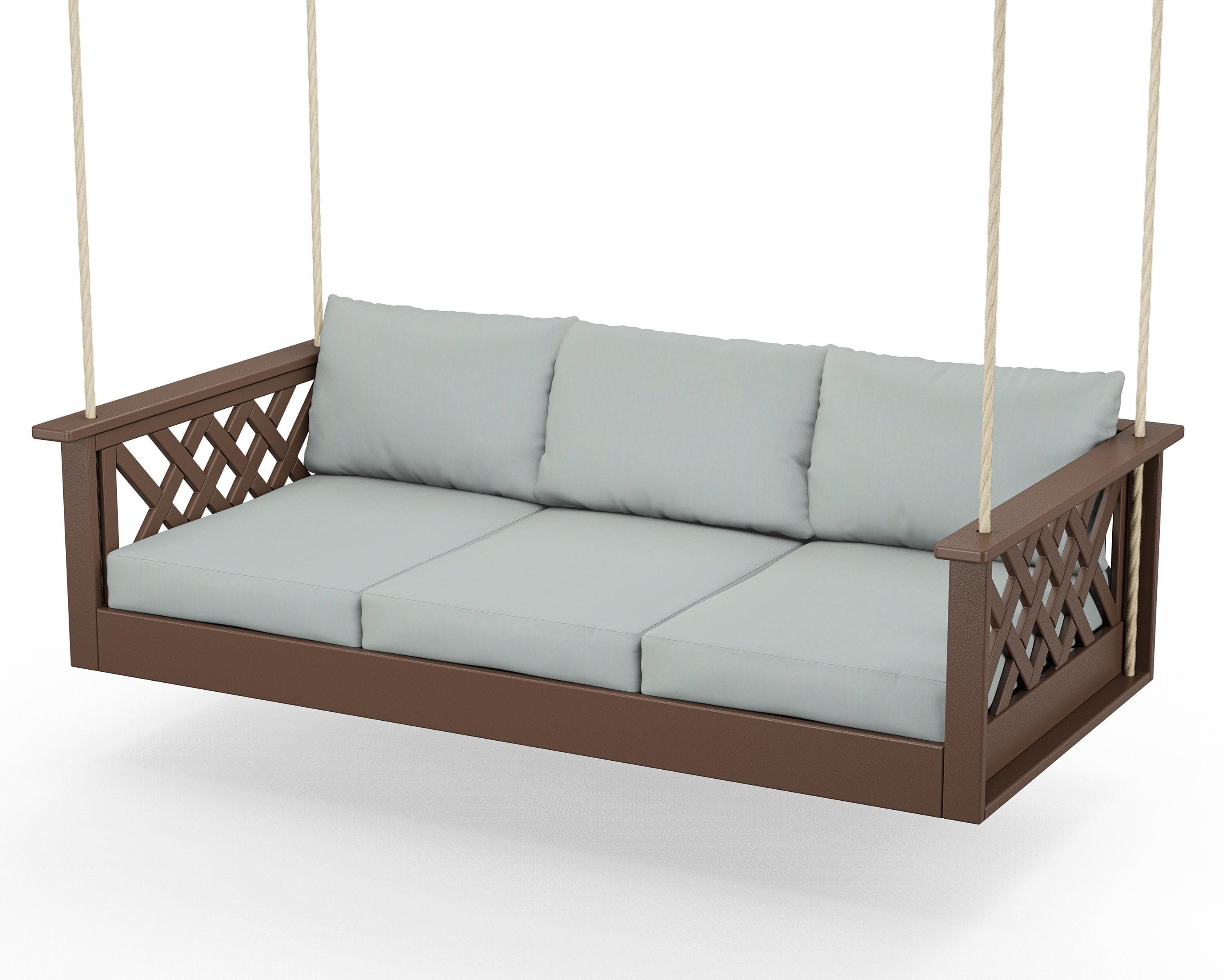 Wovendale Daybed Swing in Mahogany / Spa