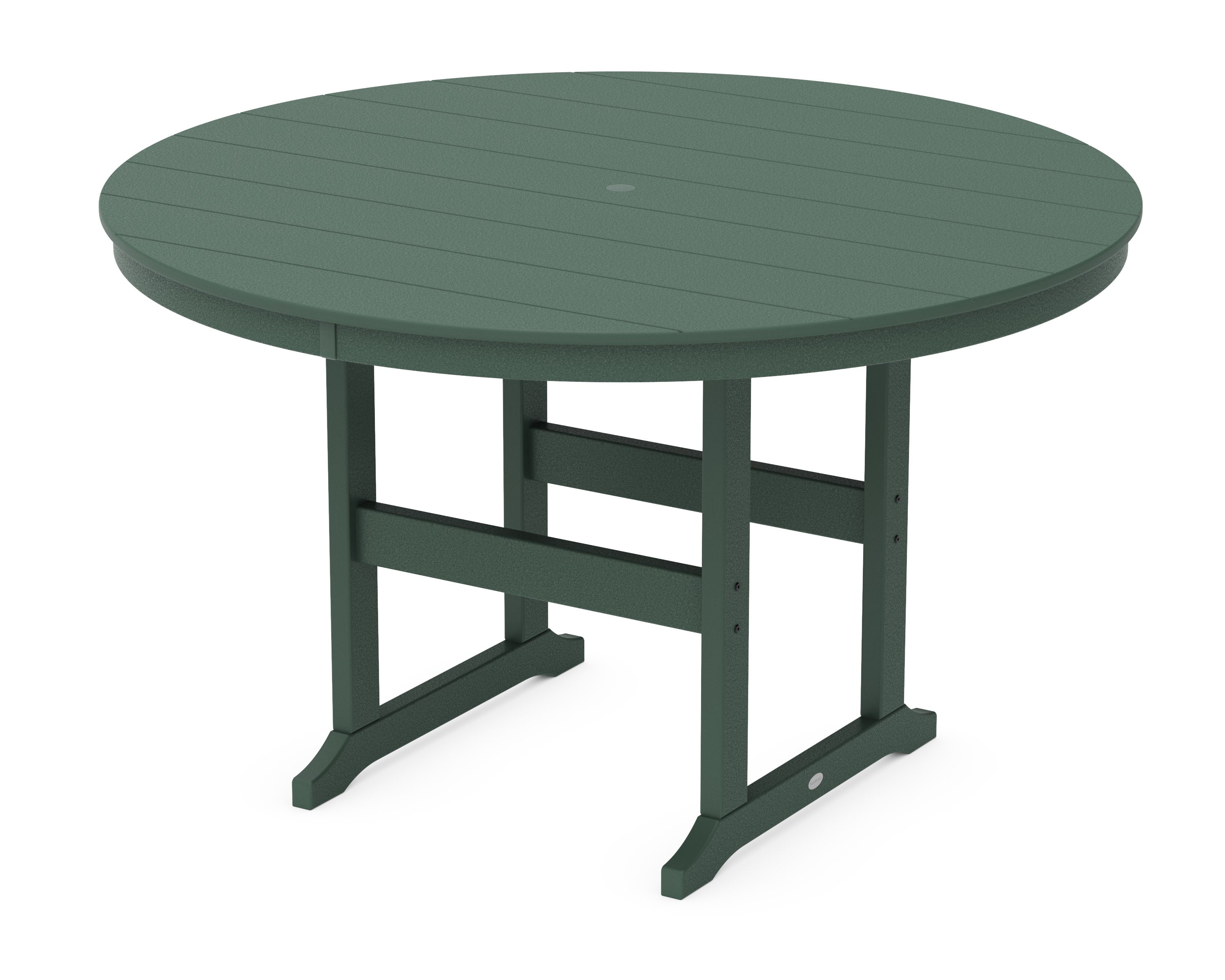 60" Round Farmhouse Counter Table in Green