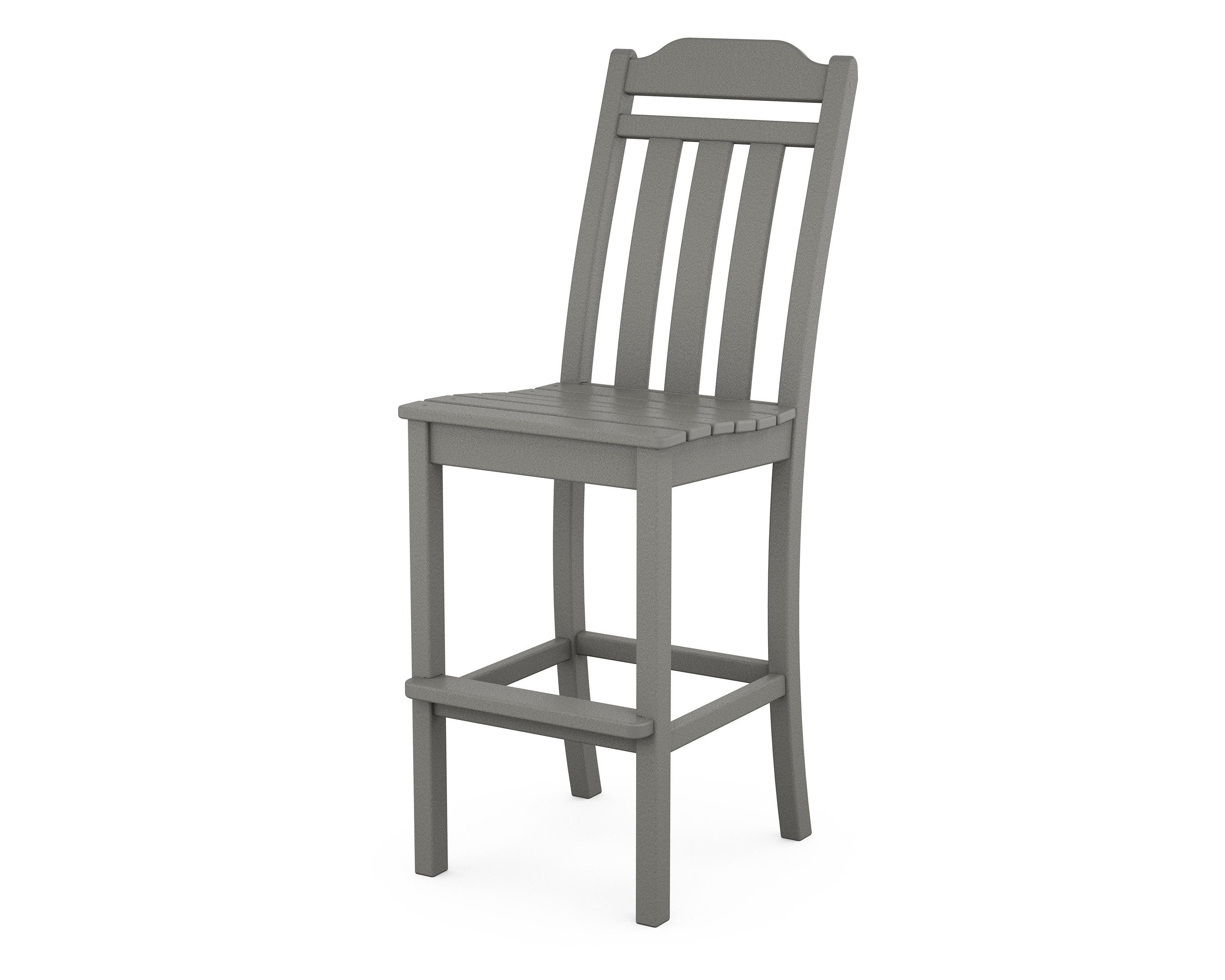 Cottage Bar Side Chair in Slate Grey