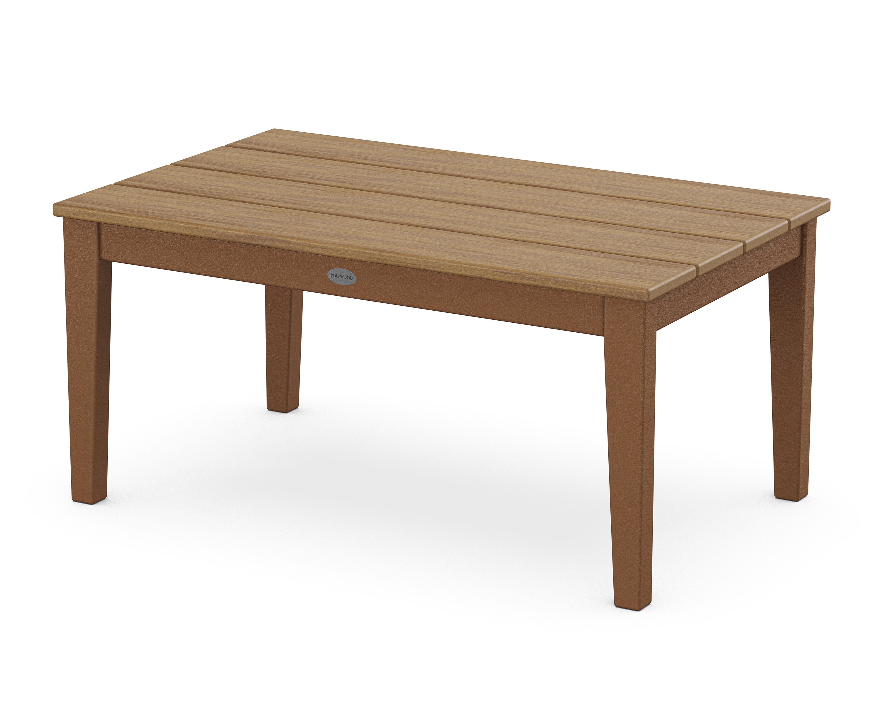 Newport 22" x 36" Coffee Table in Teak / Natural