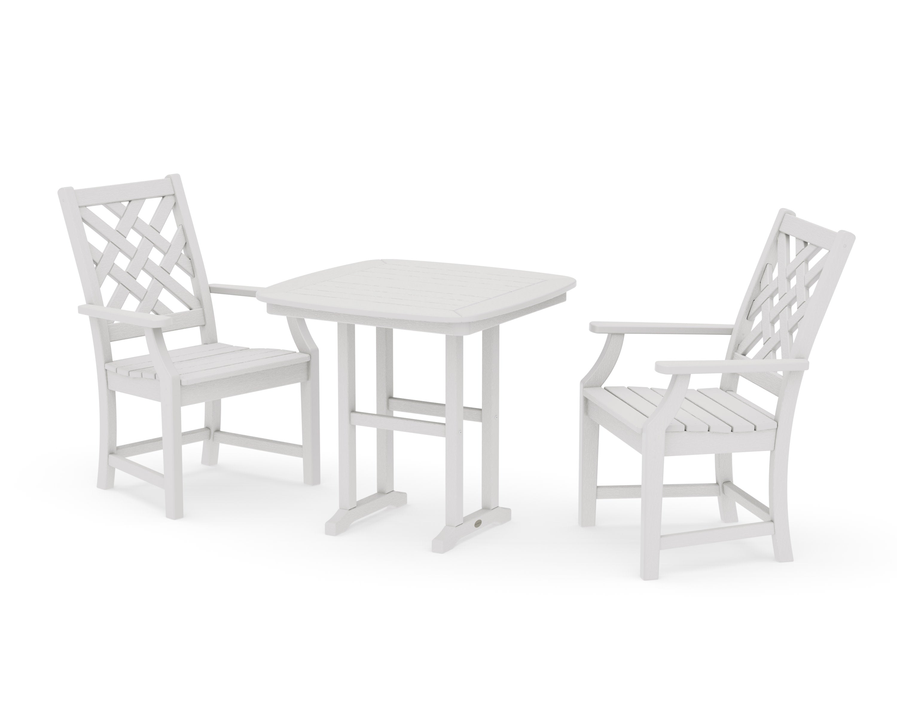 Wovendale 3-Piece Dining Set in Vintage White