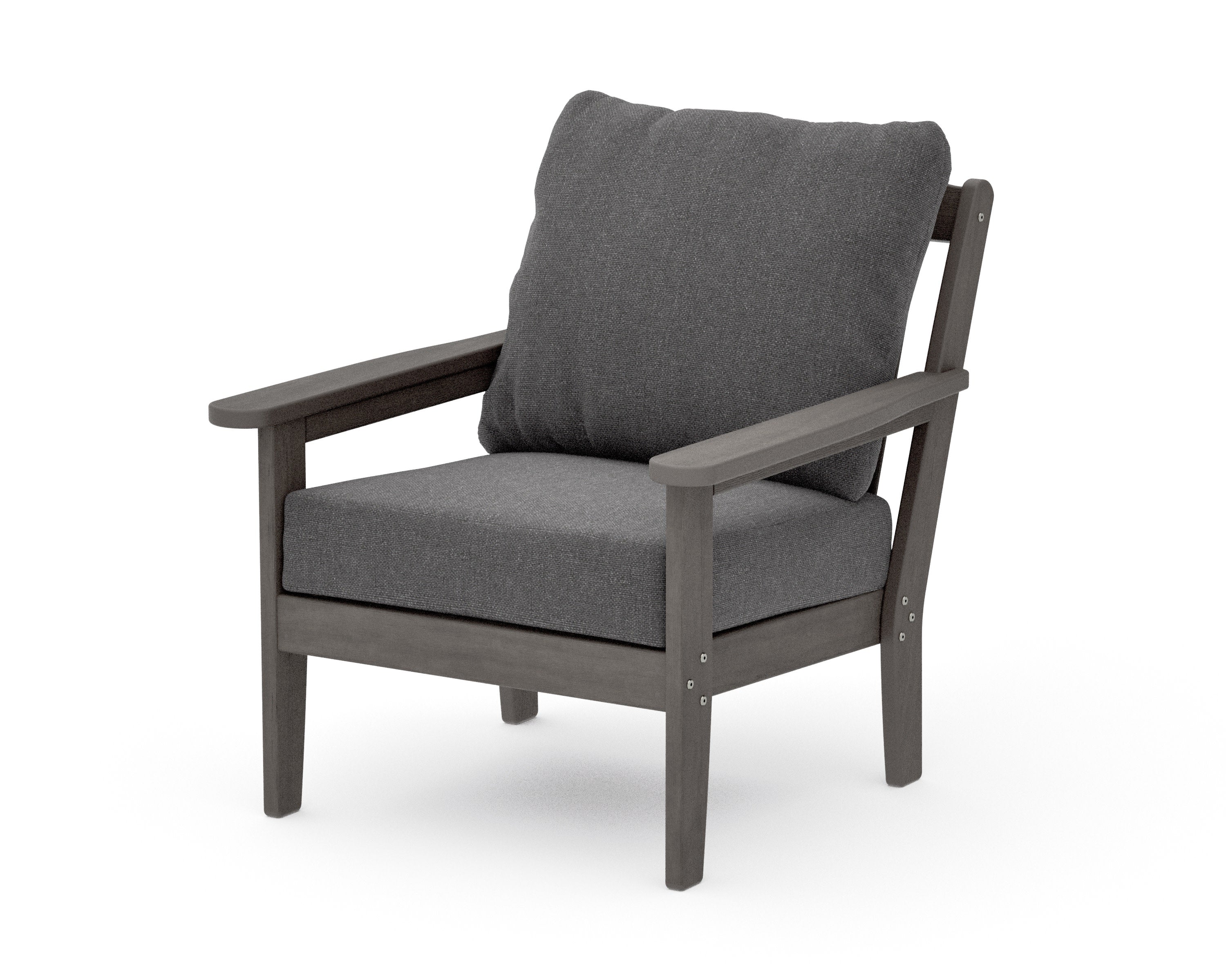 Cottage Deep Seating Chair in Driftwood / Ash Charcoal