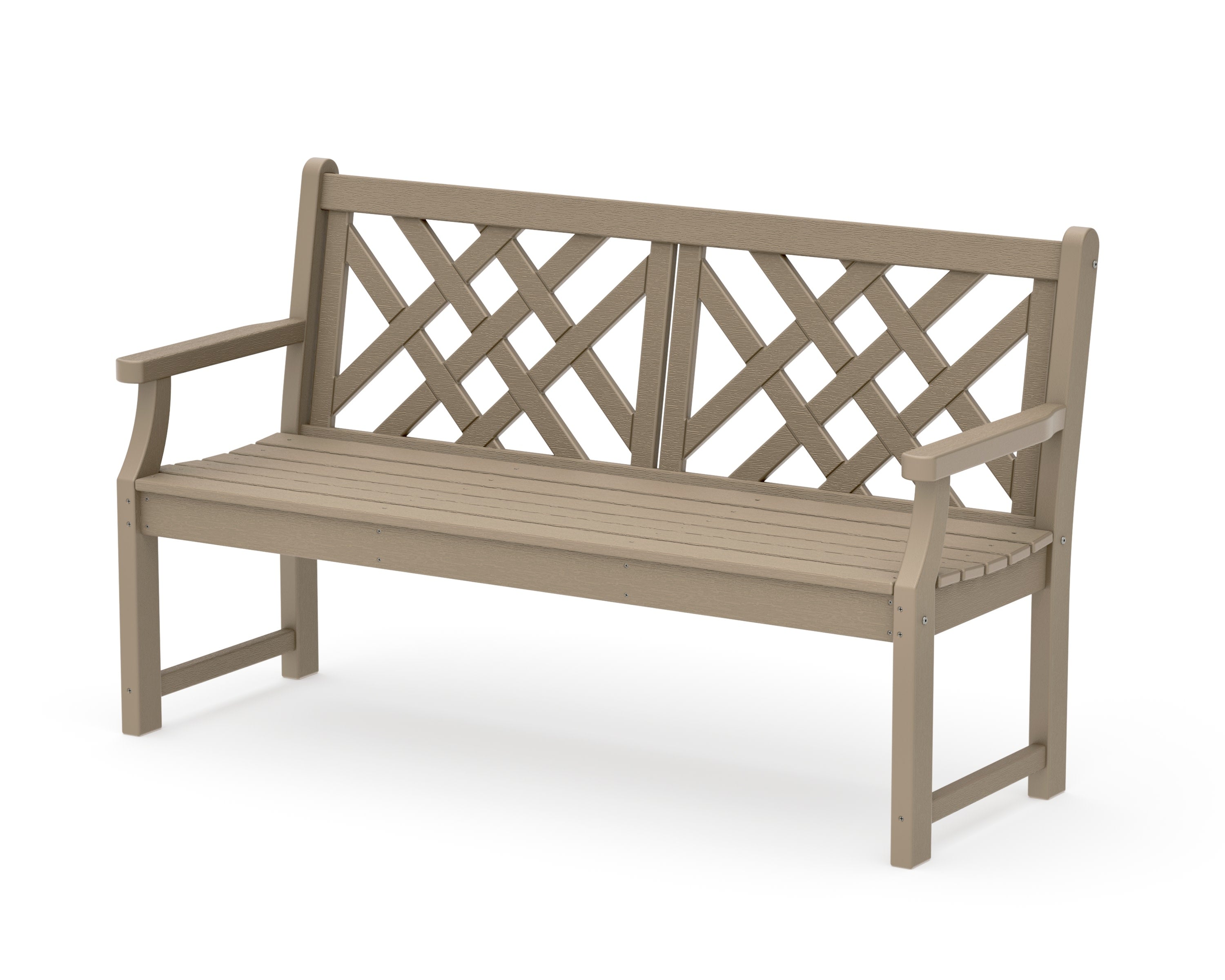 Wovendale 60" Bench in Vintage Sahara