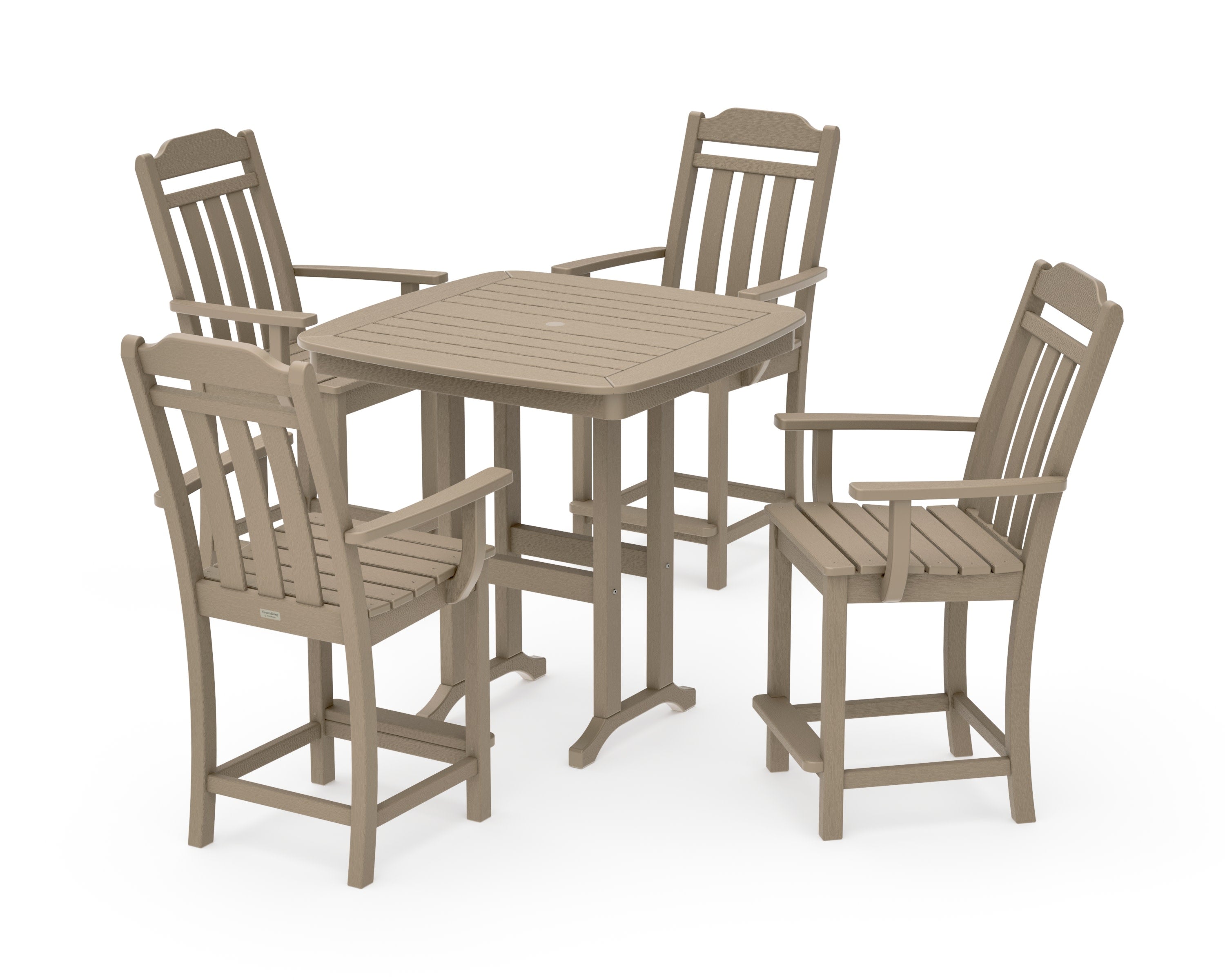 Cottage 5-Piece Counter Set in Vintage Sahara