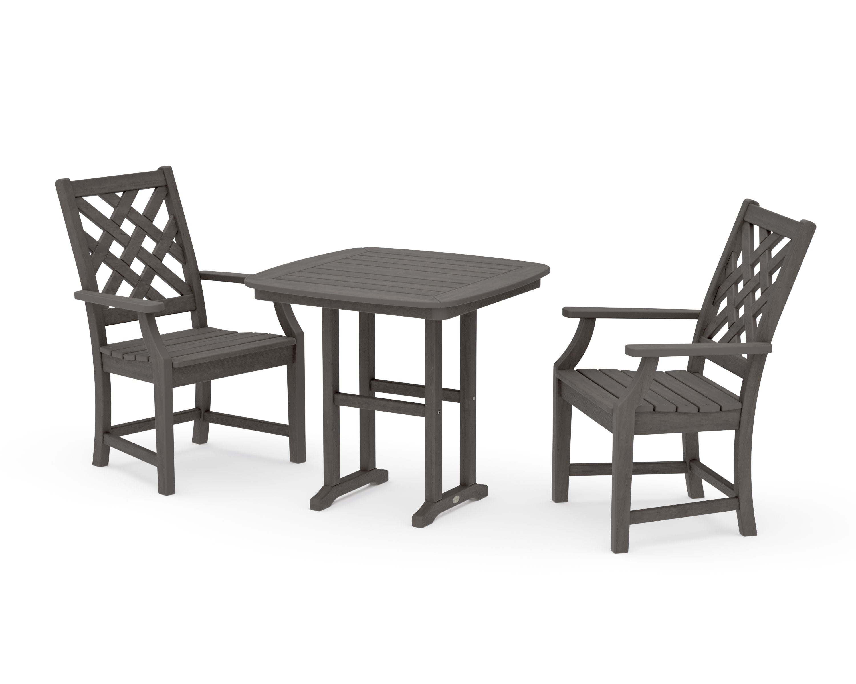 Wovendale 3-Piece Dining Set in Driftwood