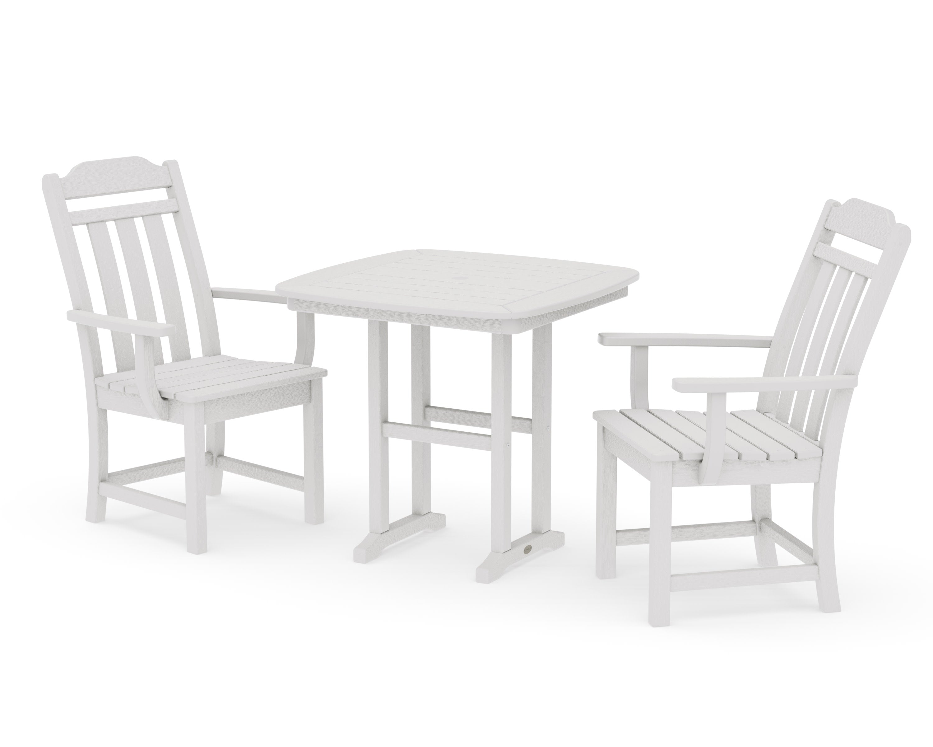 Cottage 3-Piece Dining Set in Vintage White