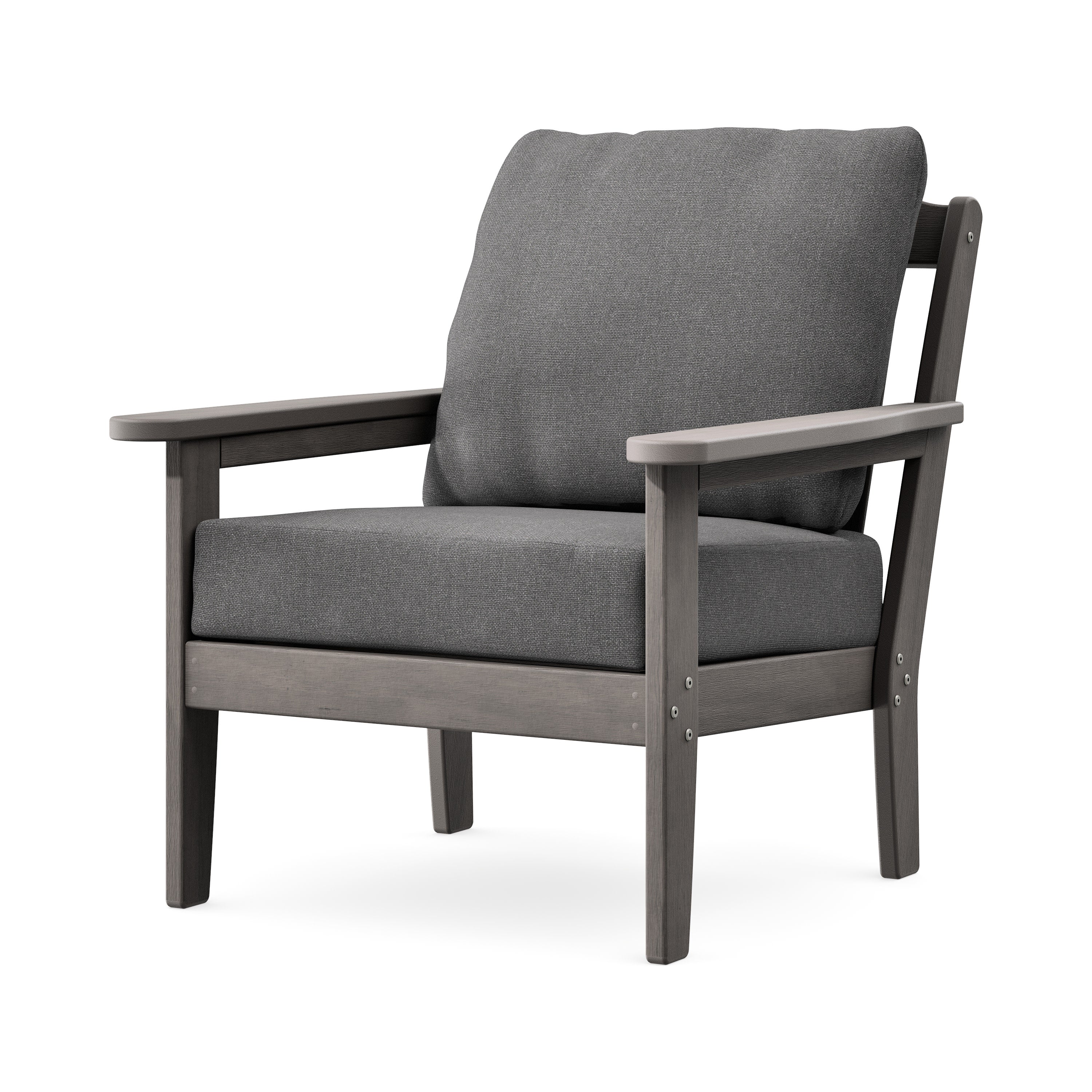 Cottage Deep Seating Chair in Driftwood / Ash Charcoal