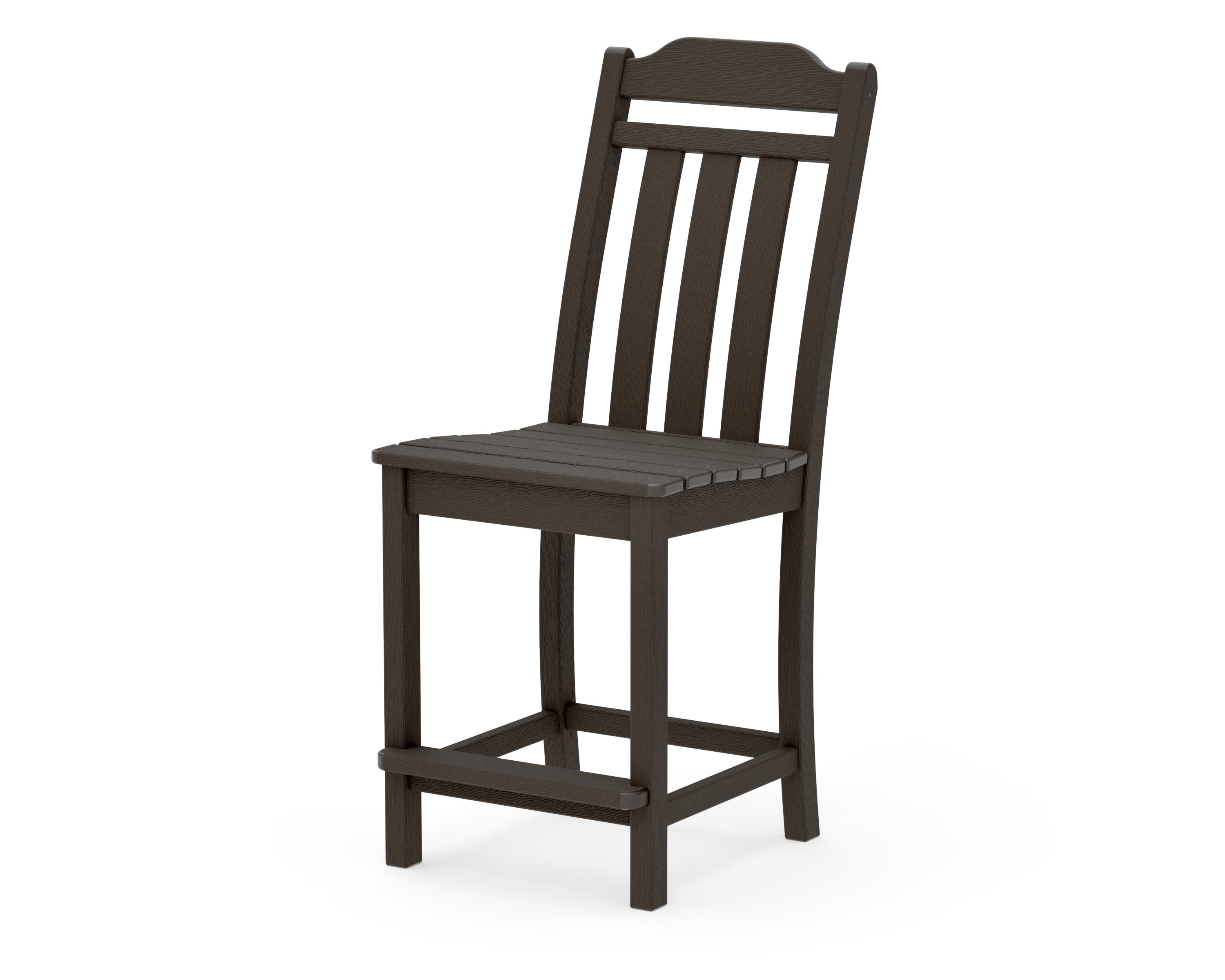 Cottage Counter Side Chair in Vintage Coffee