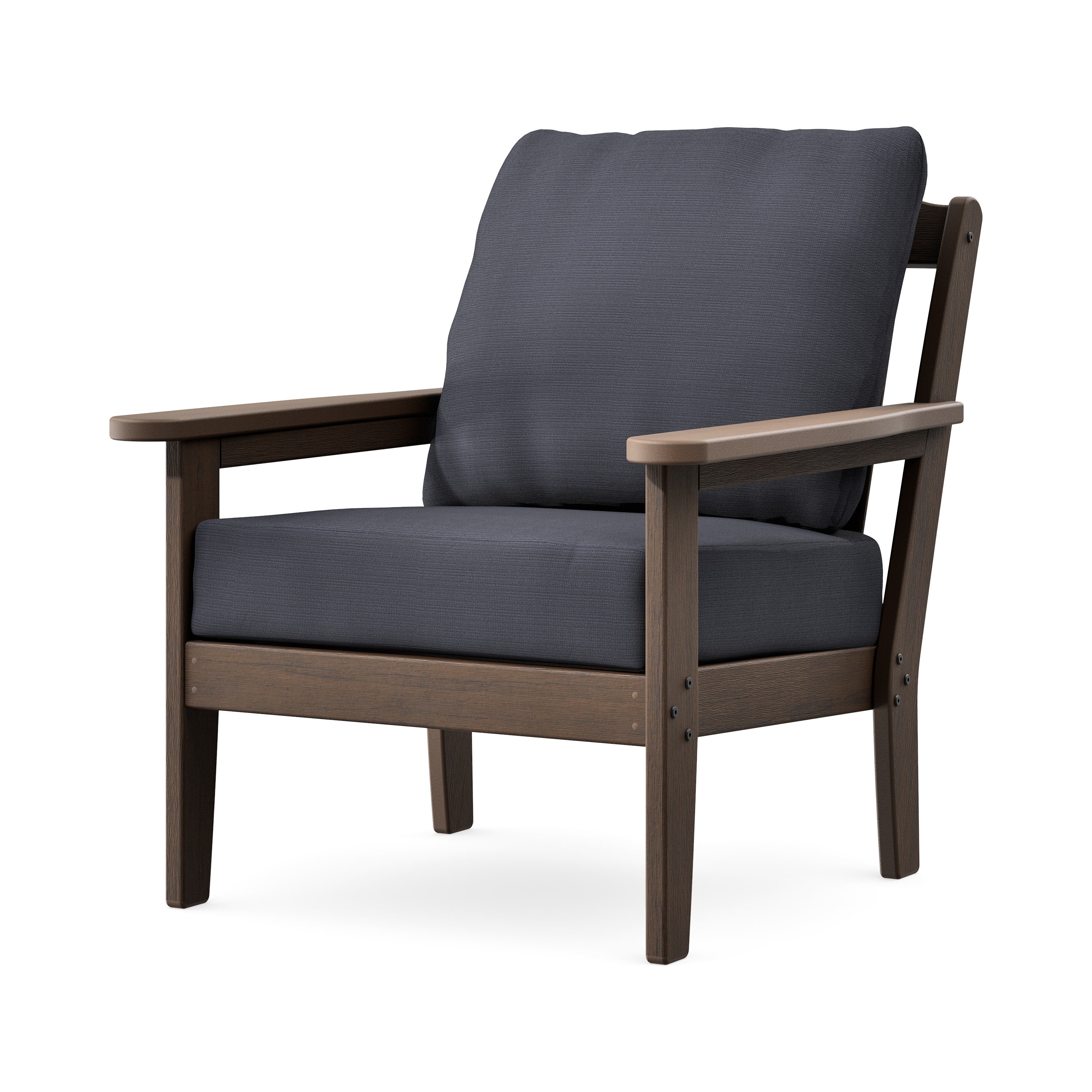 Cottage Deep Seating Chair in Kona / Midnight Linen