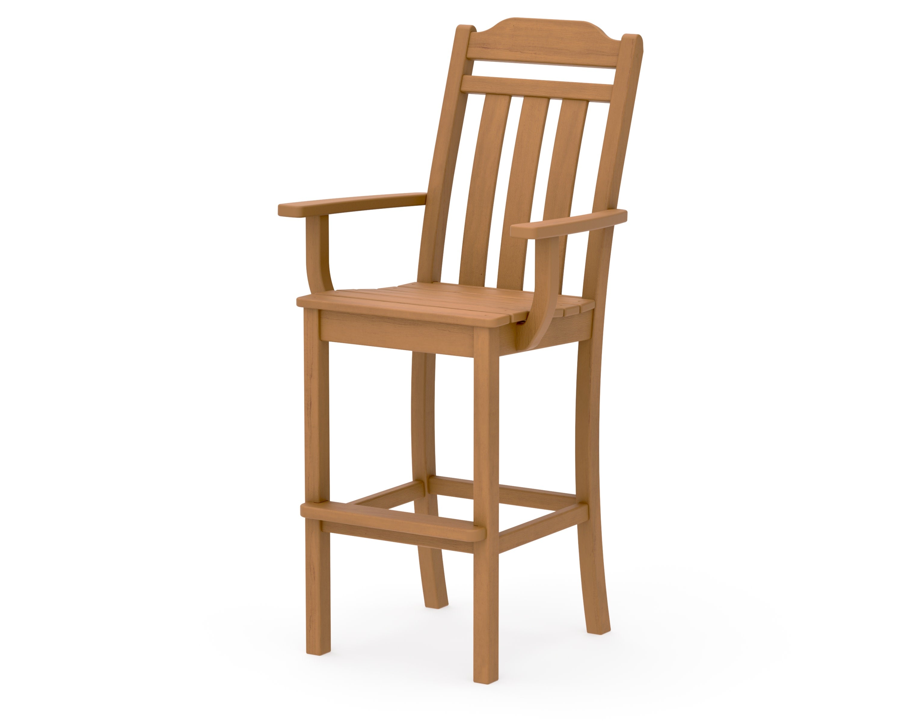 Cottage Bar Arm Chair in Natural