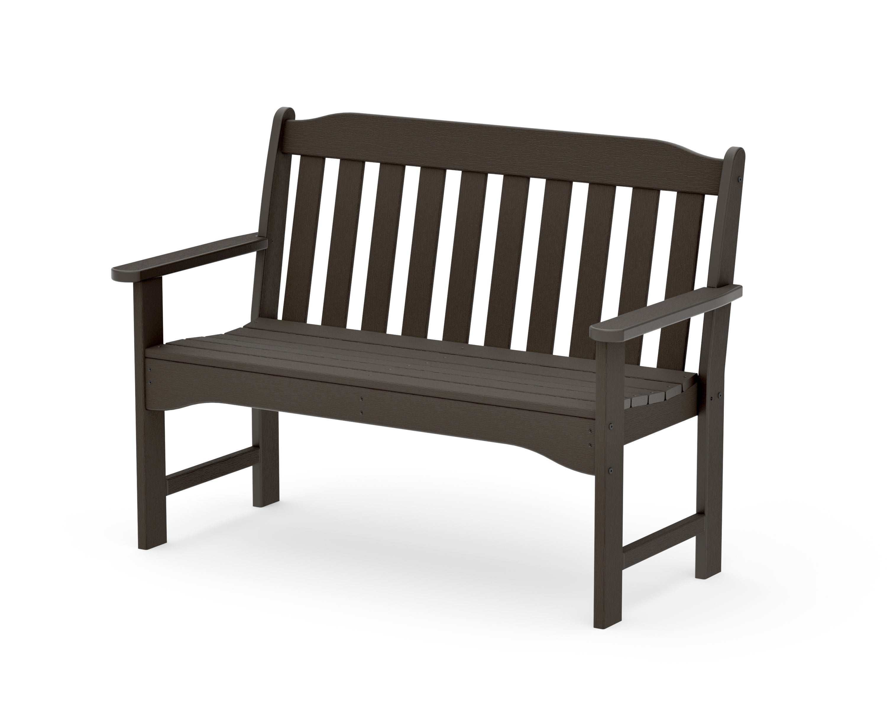 Cottage 48" Bench in Vintage Coffee