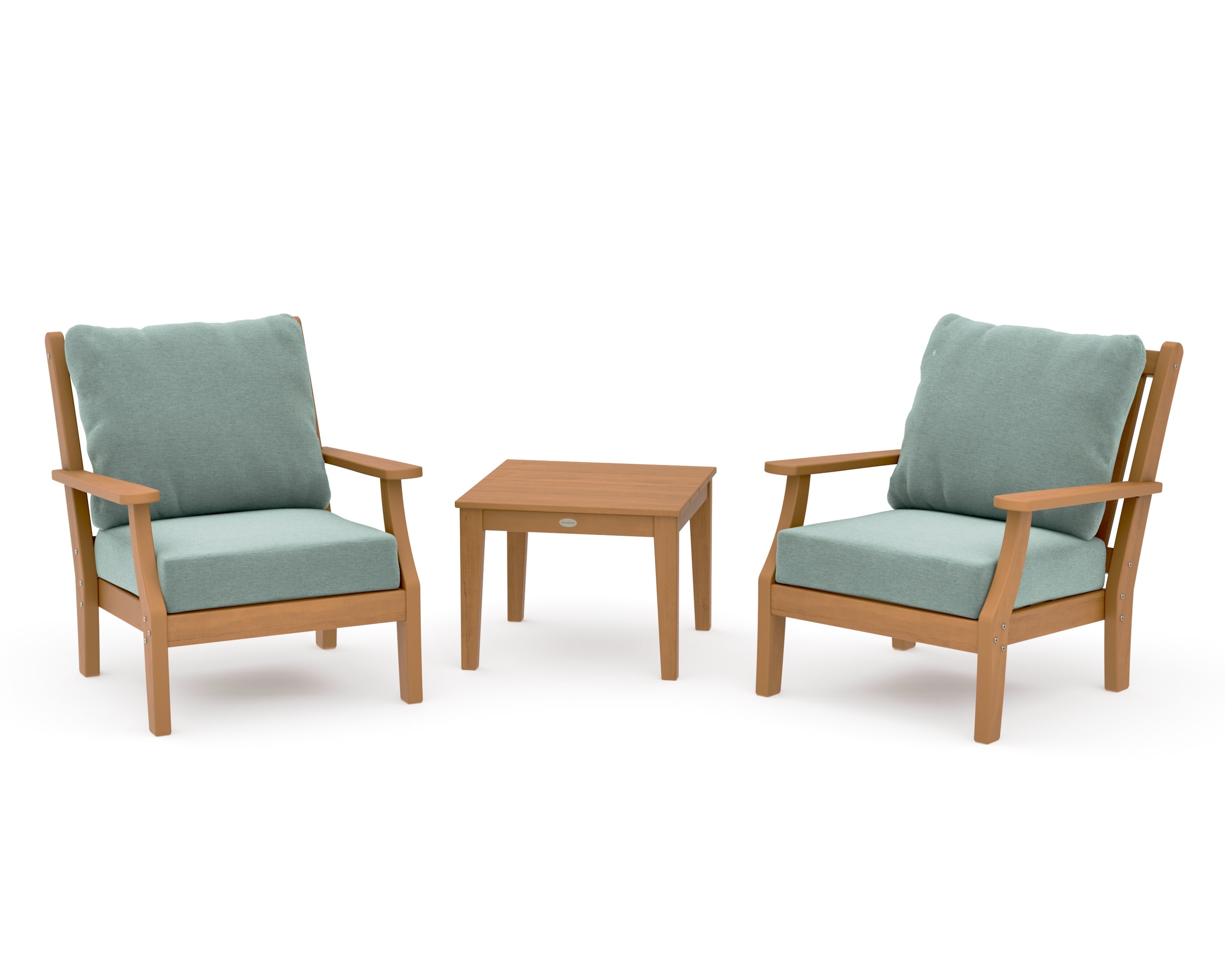 Wovendale 3-Piece Deep Seating Set in Natural / Glacier Spa