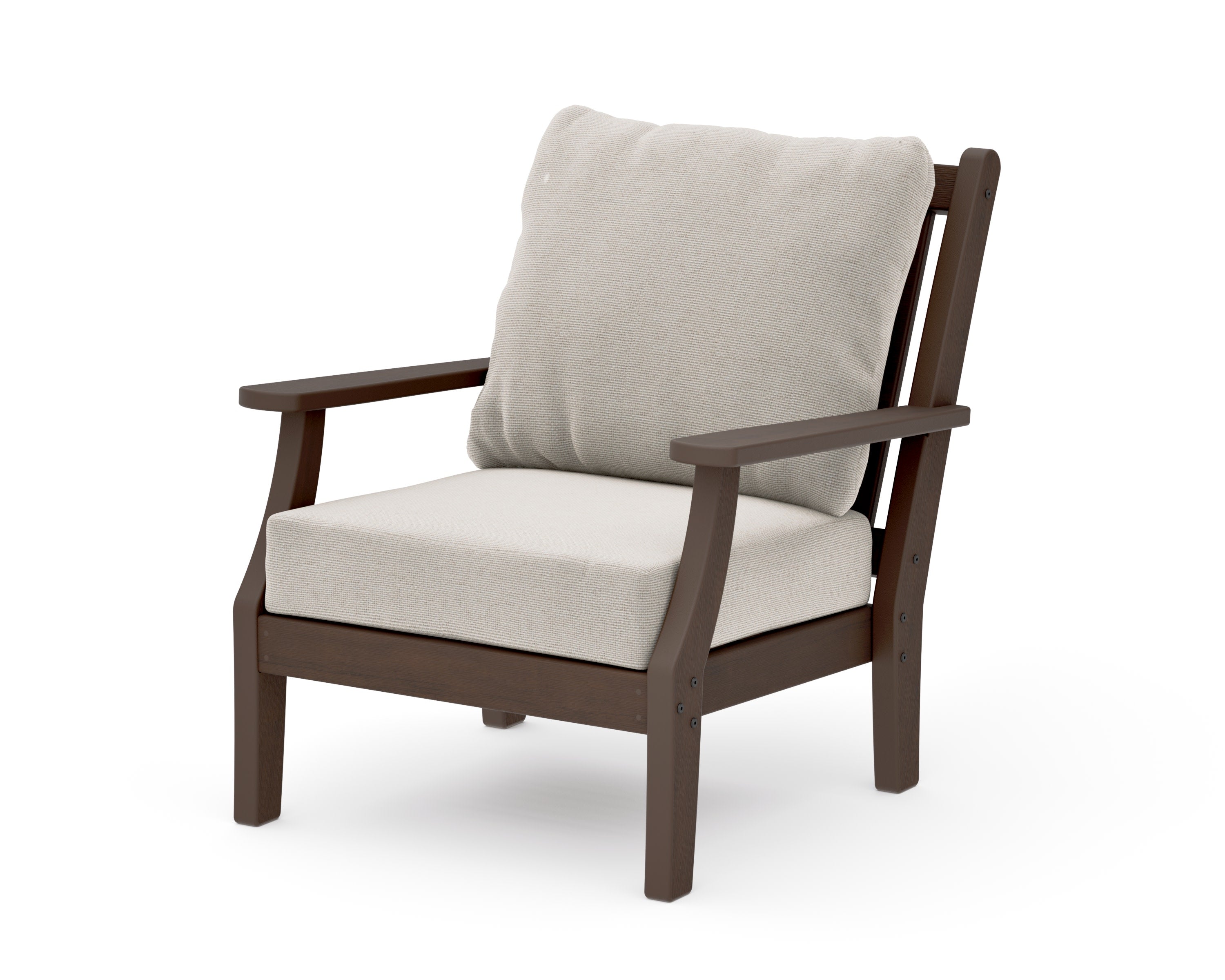 Wovendale Deep Seating Chair in Kona / Dune Burlap