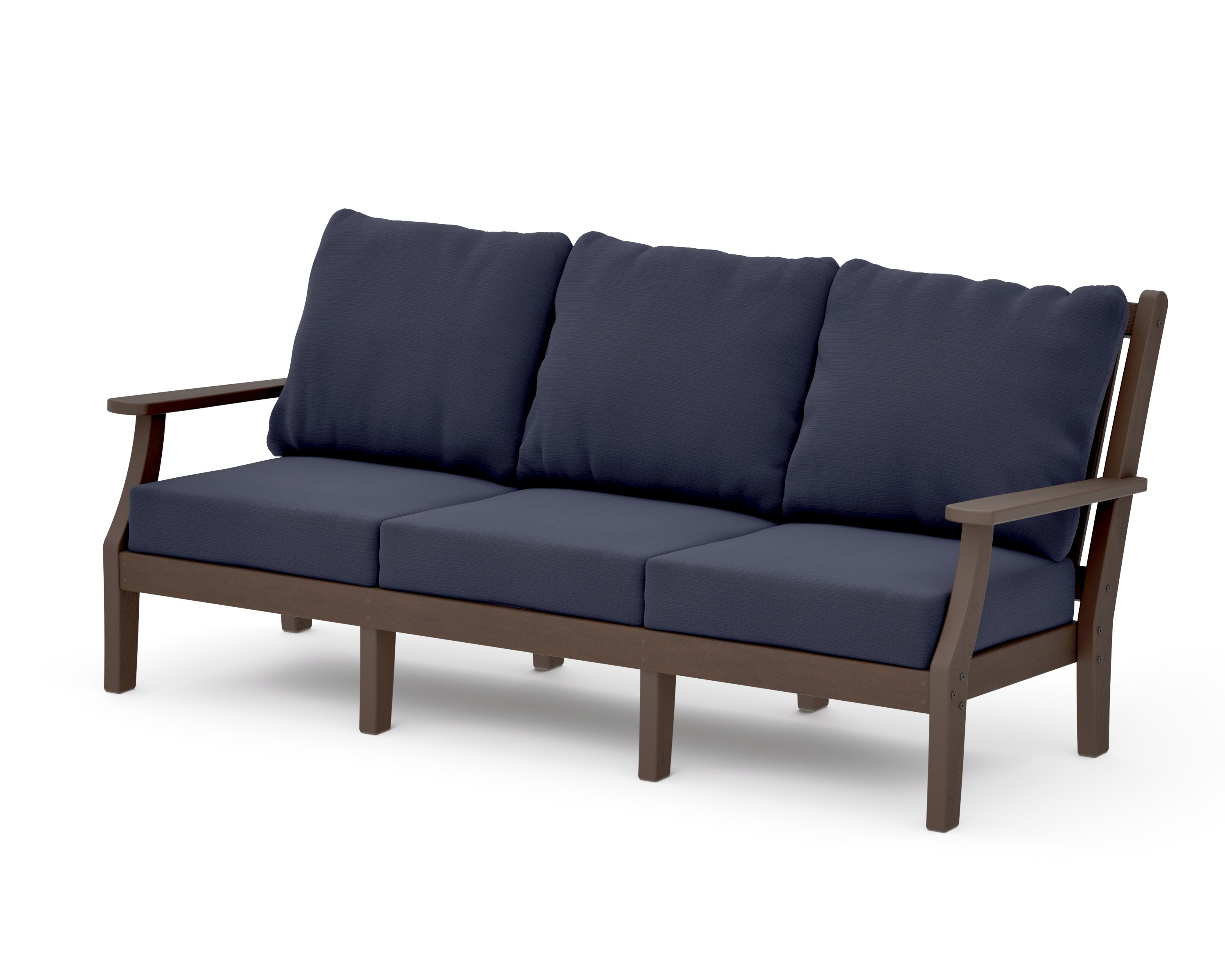 Wovendale Deep Seating Sofa in Kona / Navy Linen