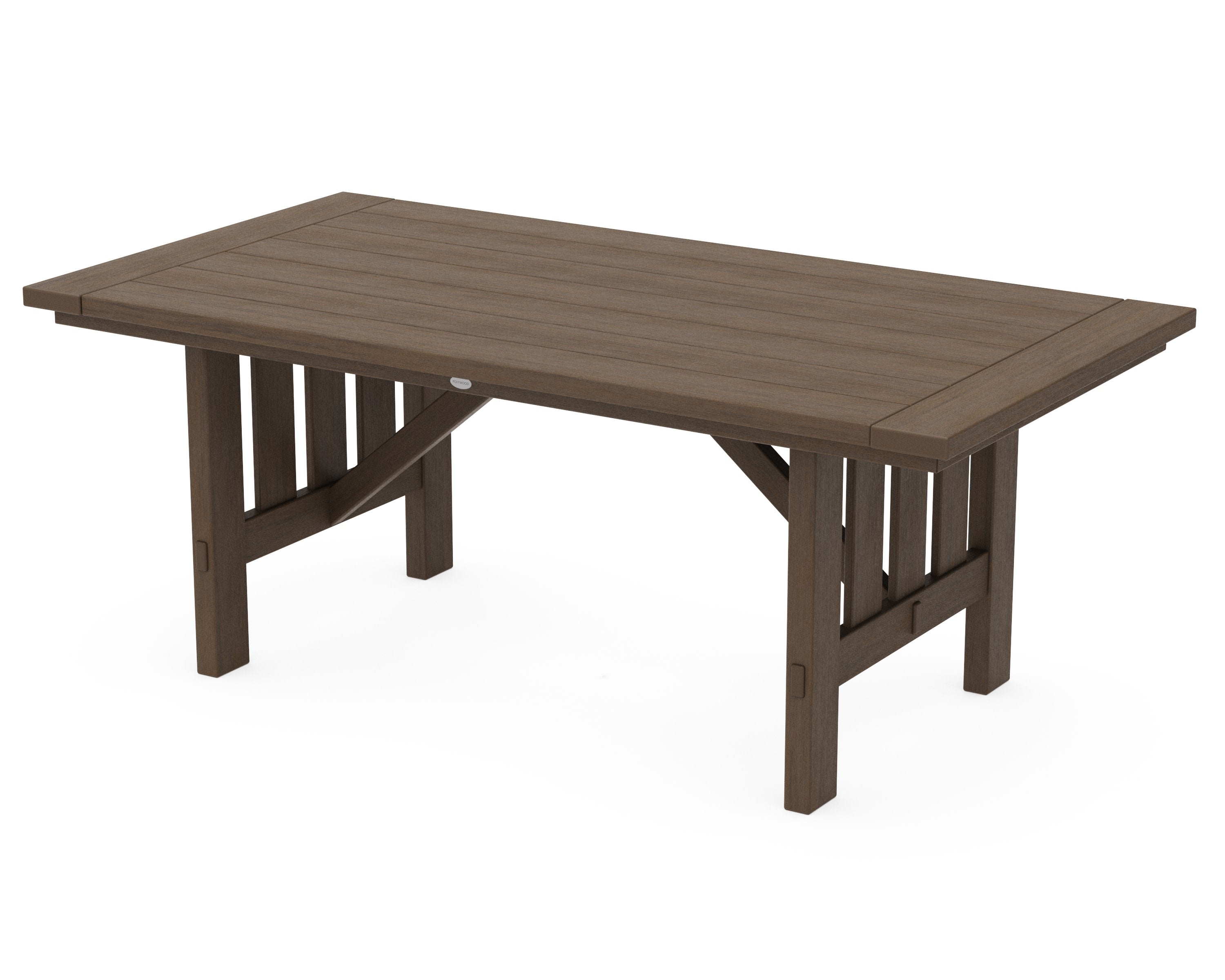 Mission 39" x 75" Dining Table in Kona