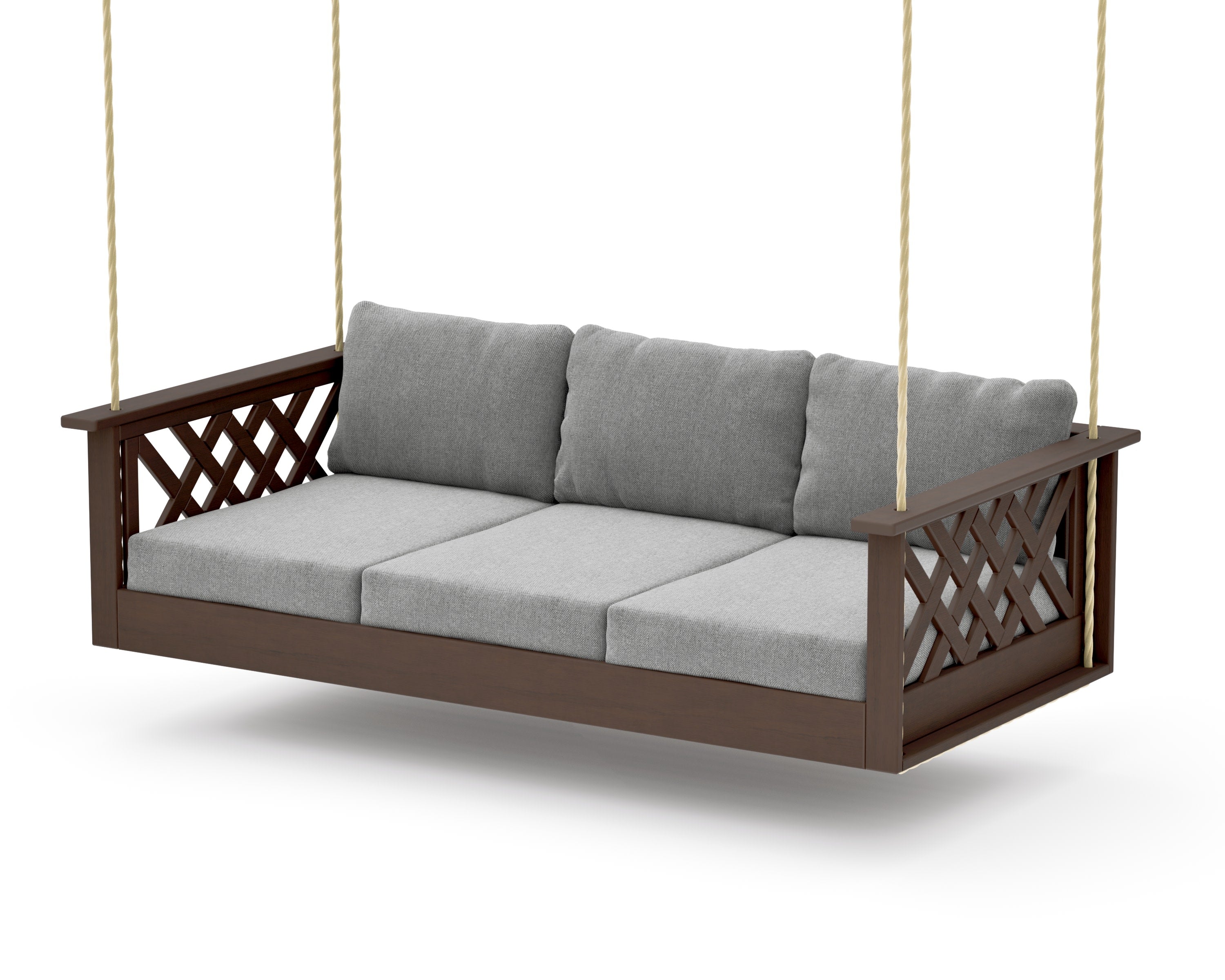 Wovendale Daybed Swing in Kona / Grey Mist