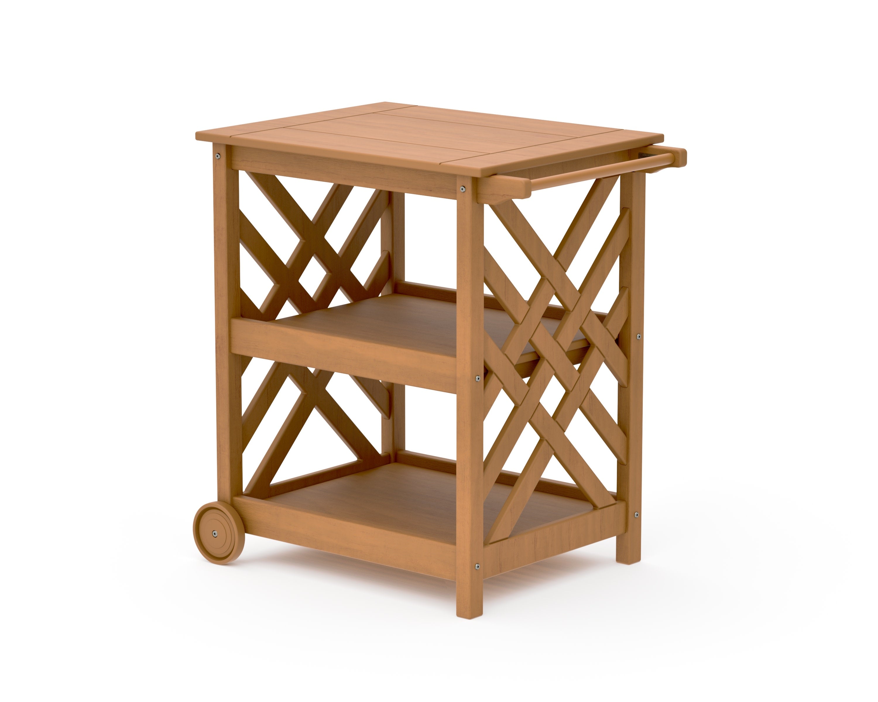 Wovendale Bar Cart in Natural