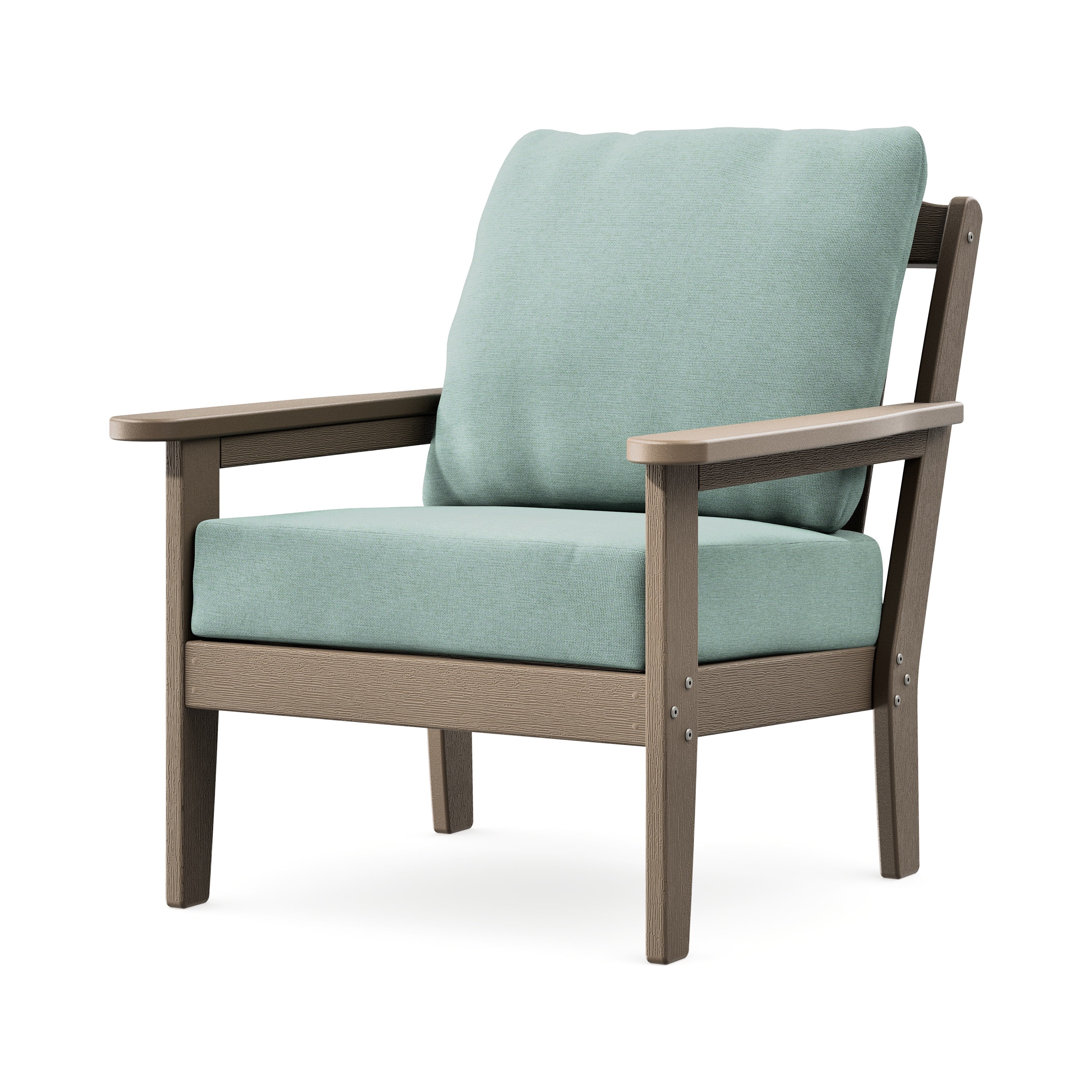 Cottage Deep Seating Chair in Vintage Sahara / Glacier Spa