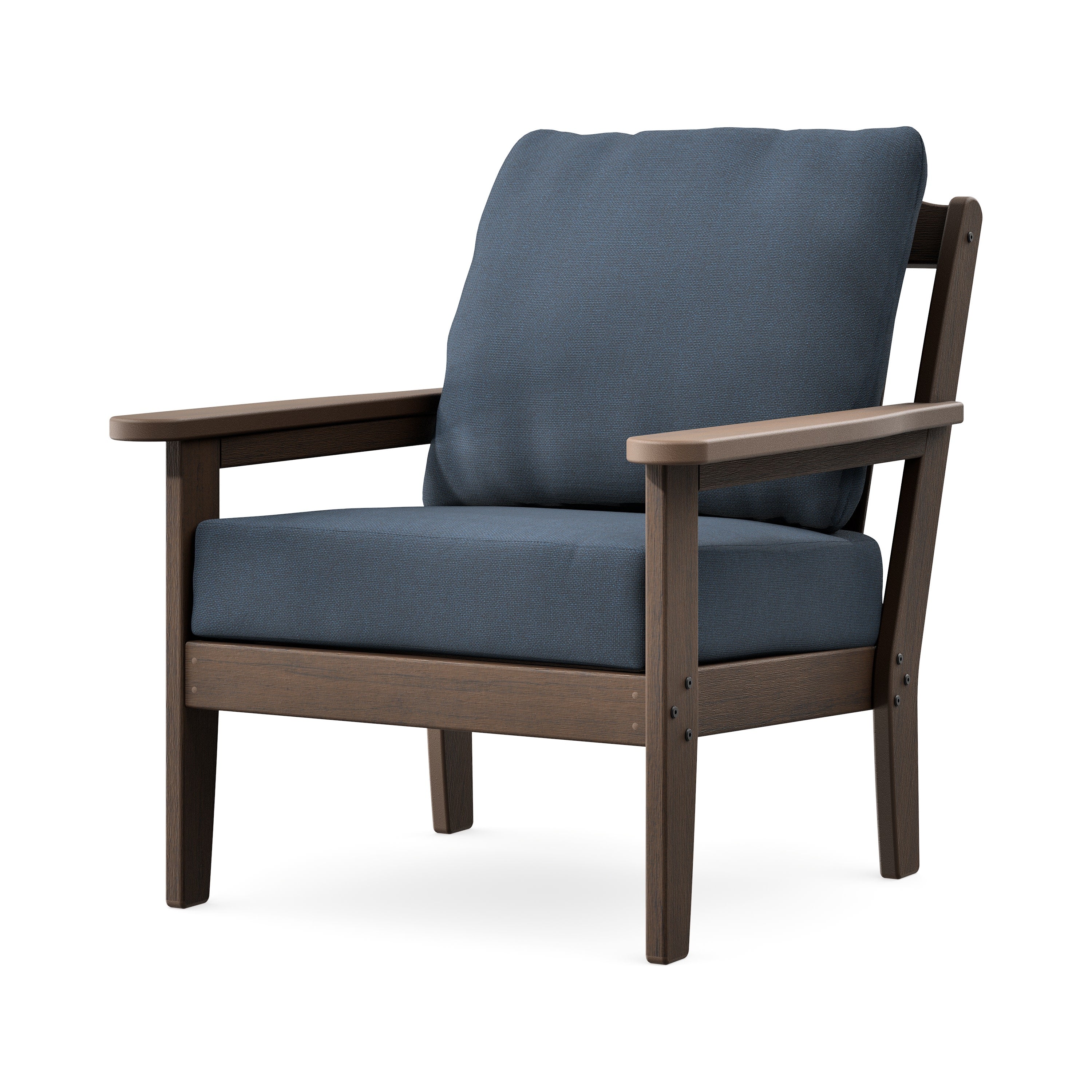 Cottage Deep Seating Chair in Kona / Marine Indigo
