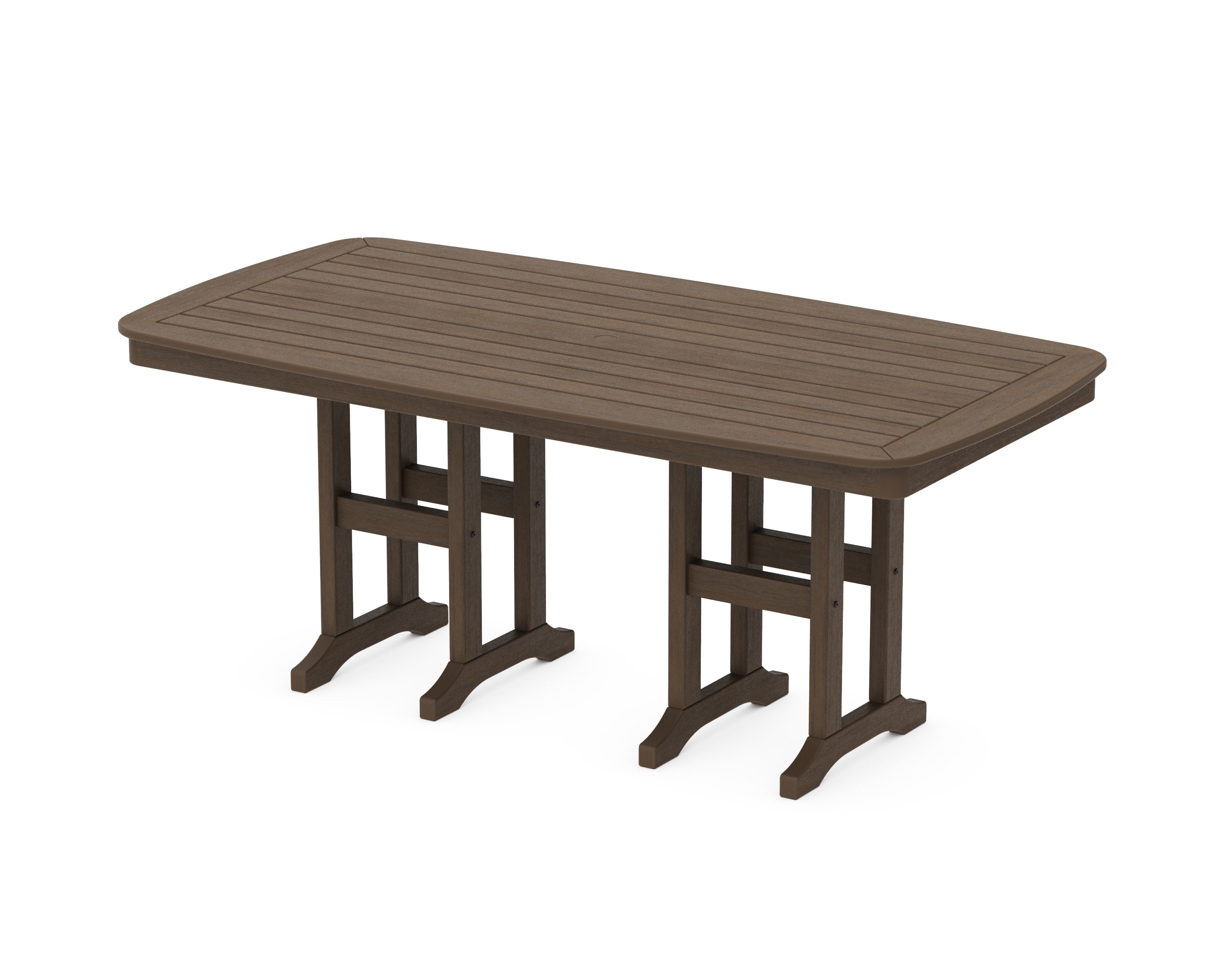 Nautical 37" x 72" Dining Table in Kona