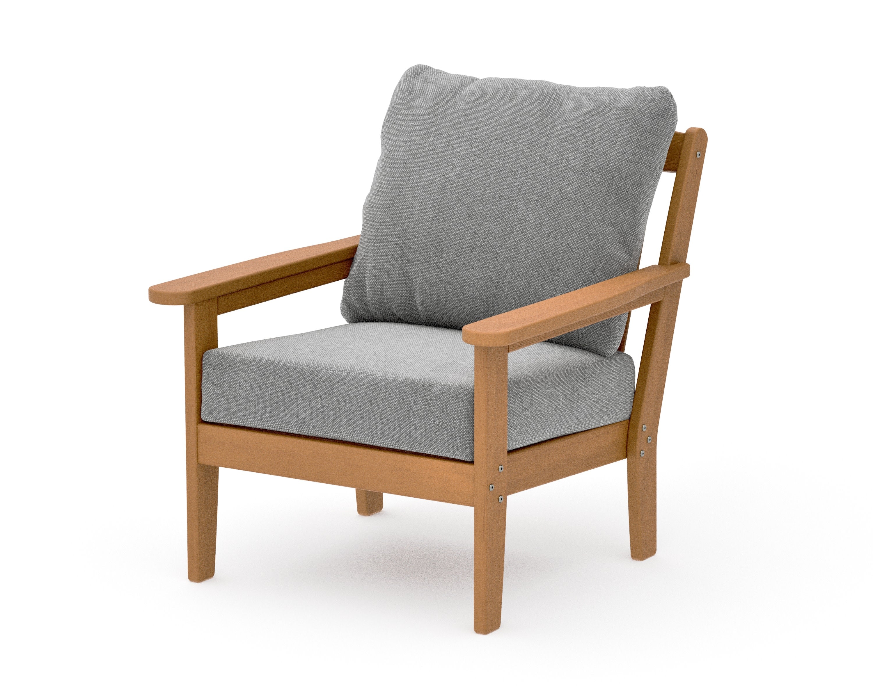 Cottage Deep Seating Chair in Natural / Grey Mist