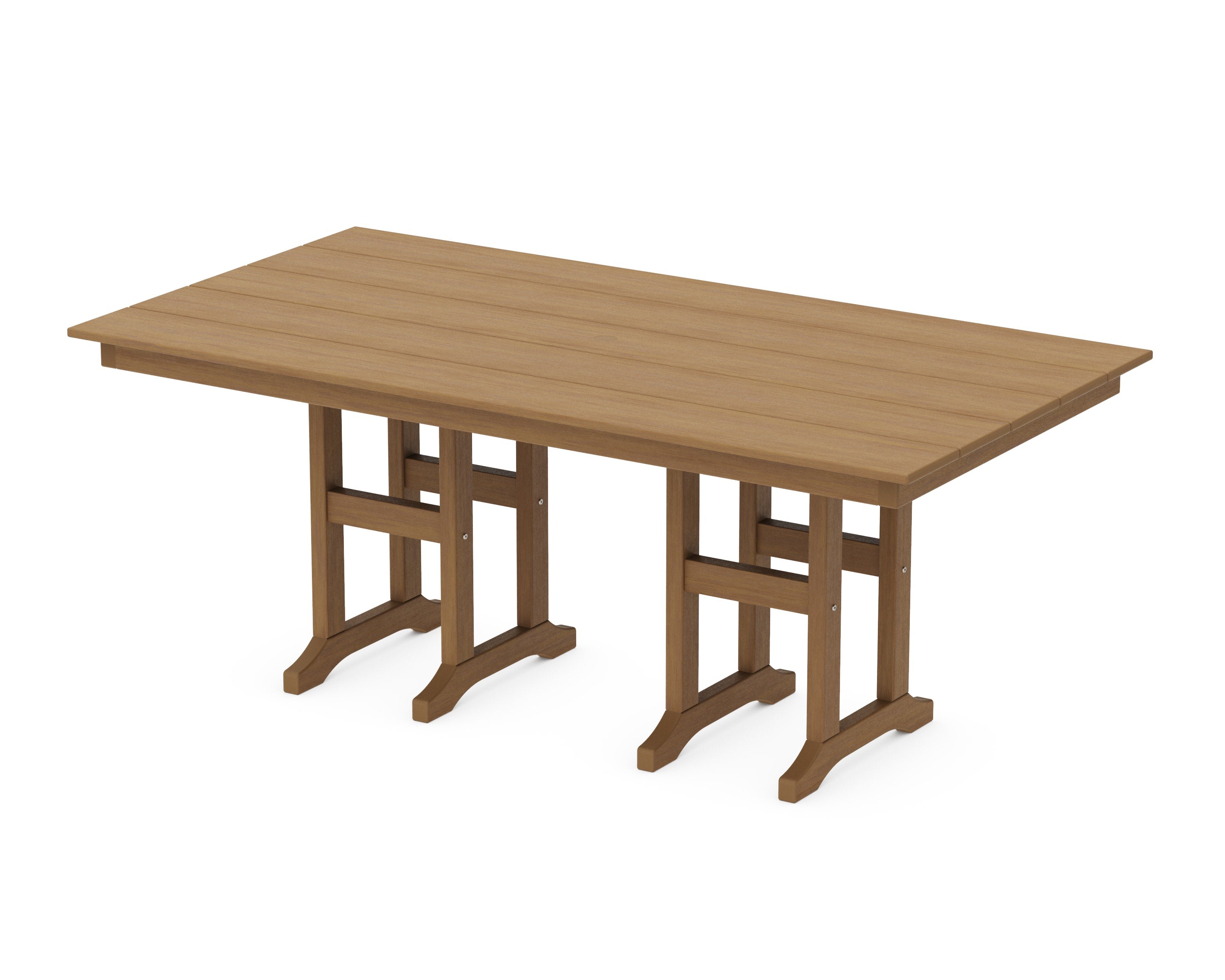 Farmhouse 37" x 72" Dining Table in Natural