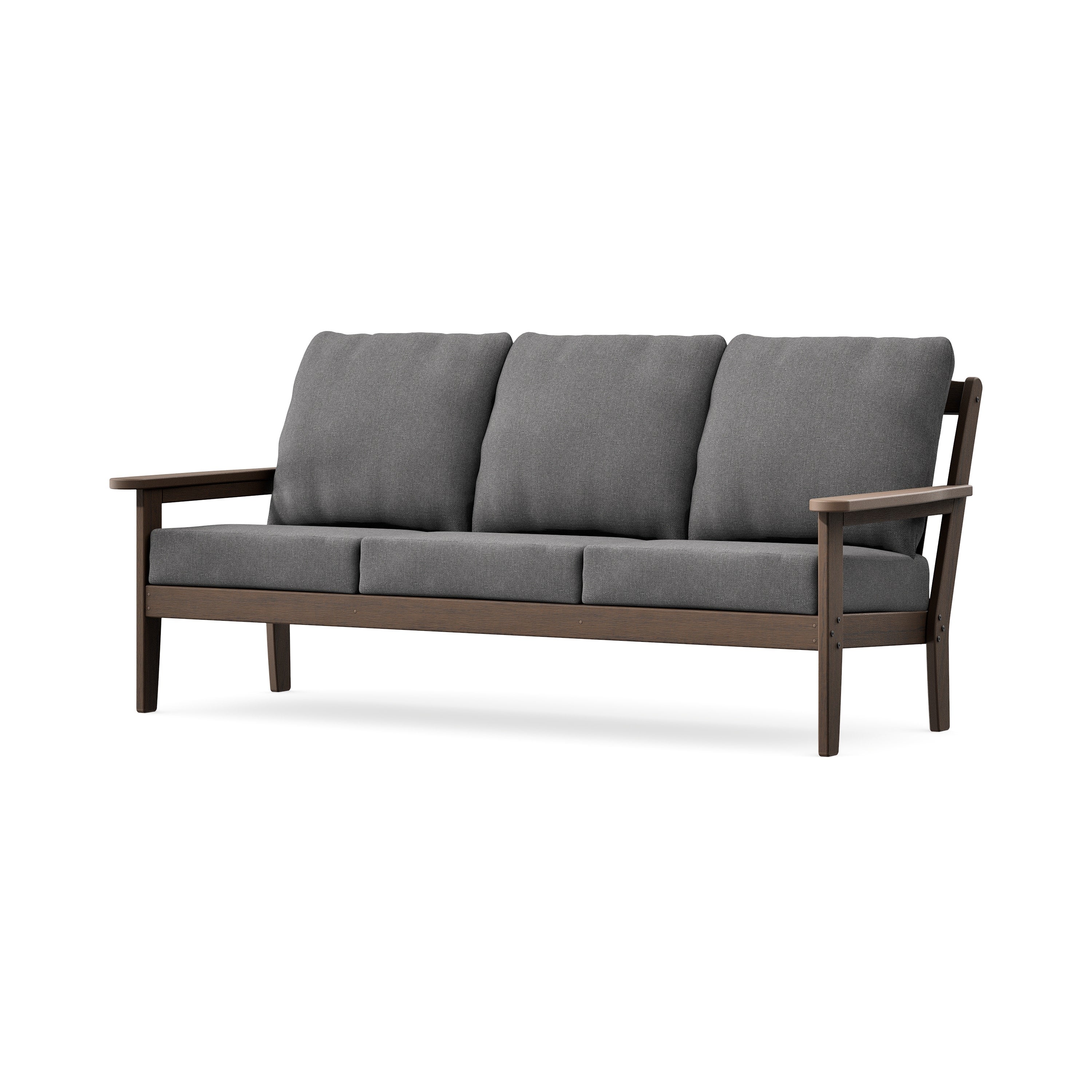 Cottage Deep Seating Sofa in Kona / Ash Charcoal