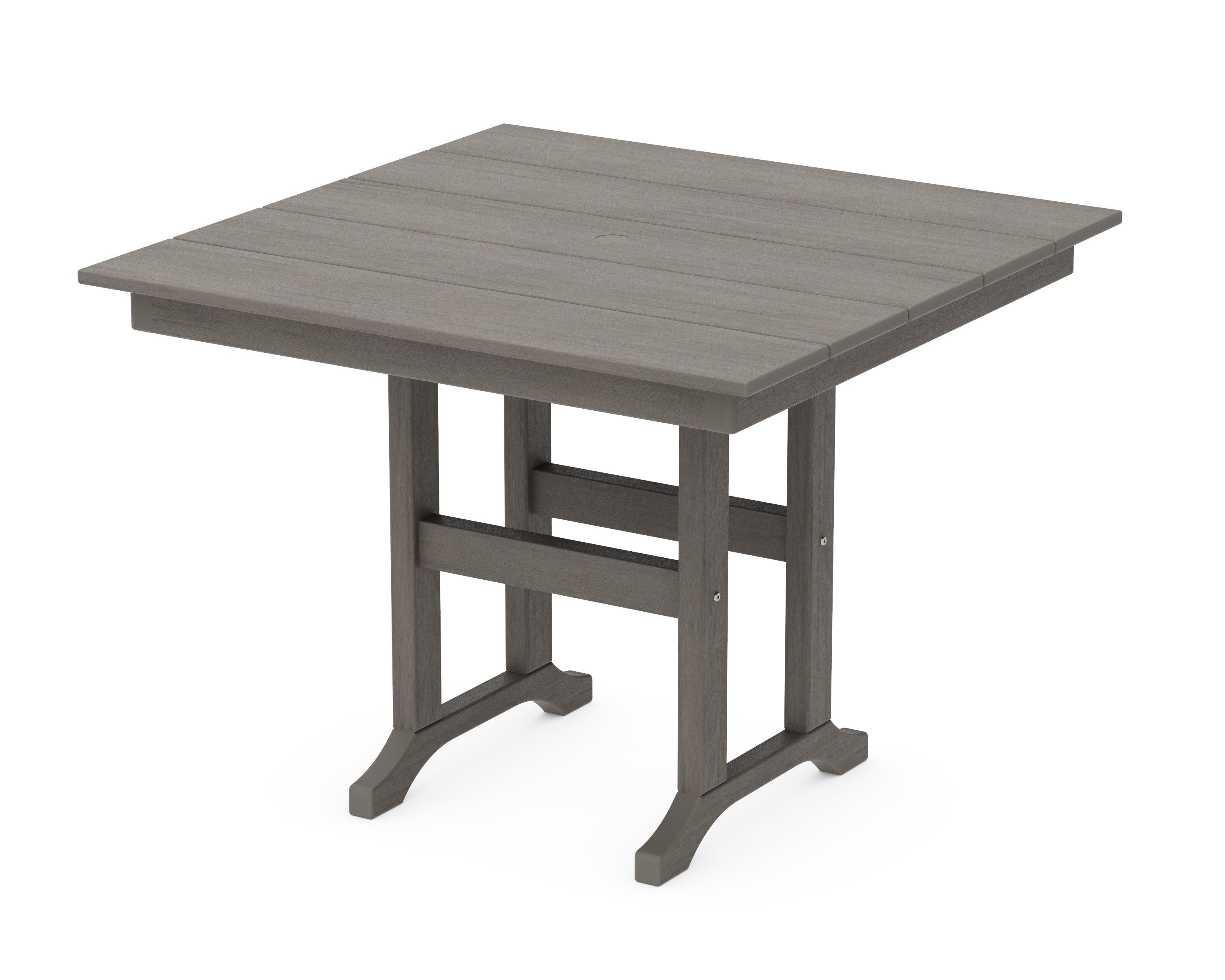 Farmhouse 37" Dining Table in Driftwood