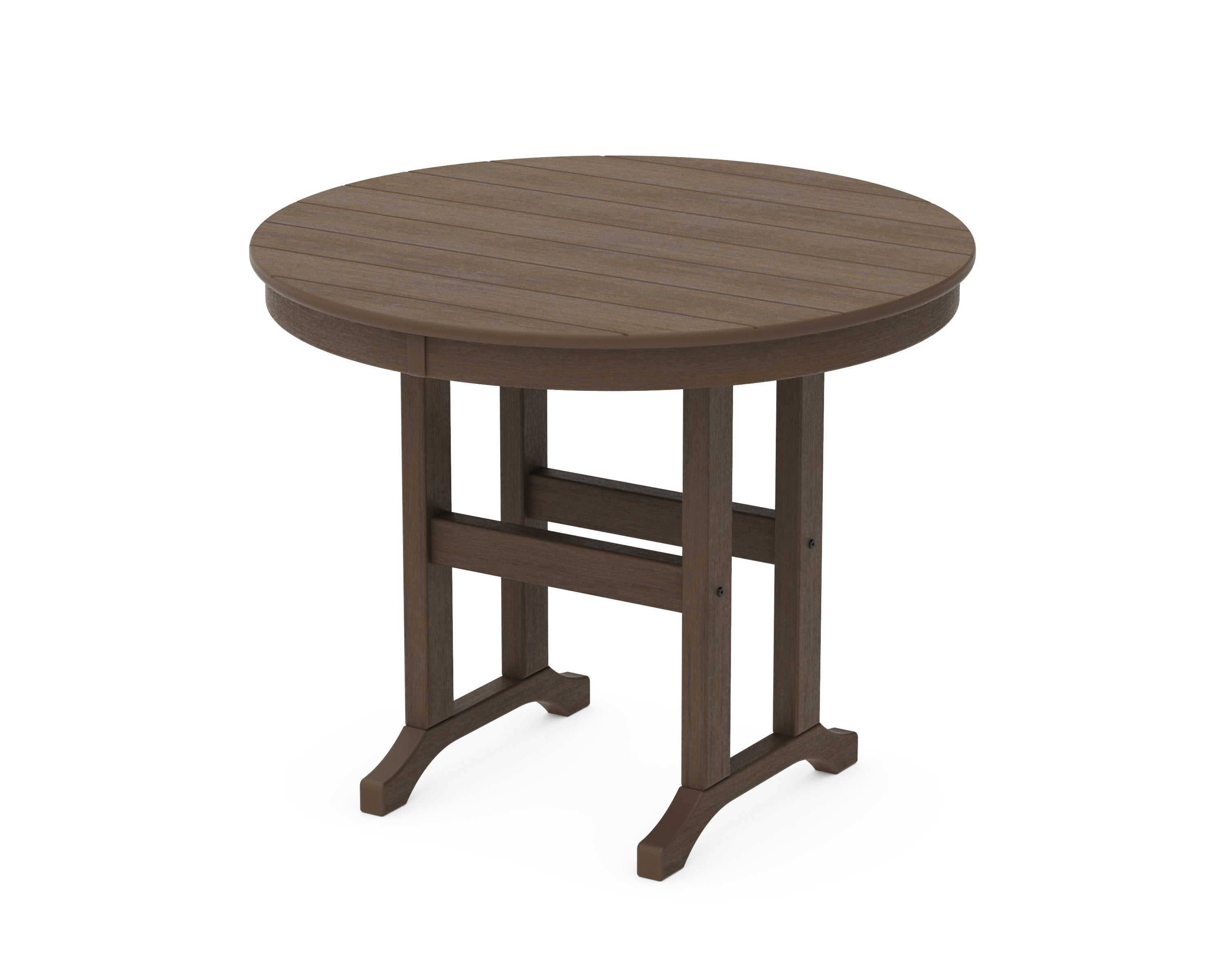 36" Round Farmhouse Dining Table in Kona