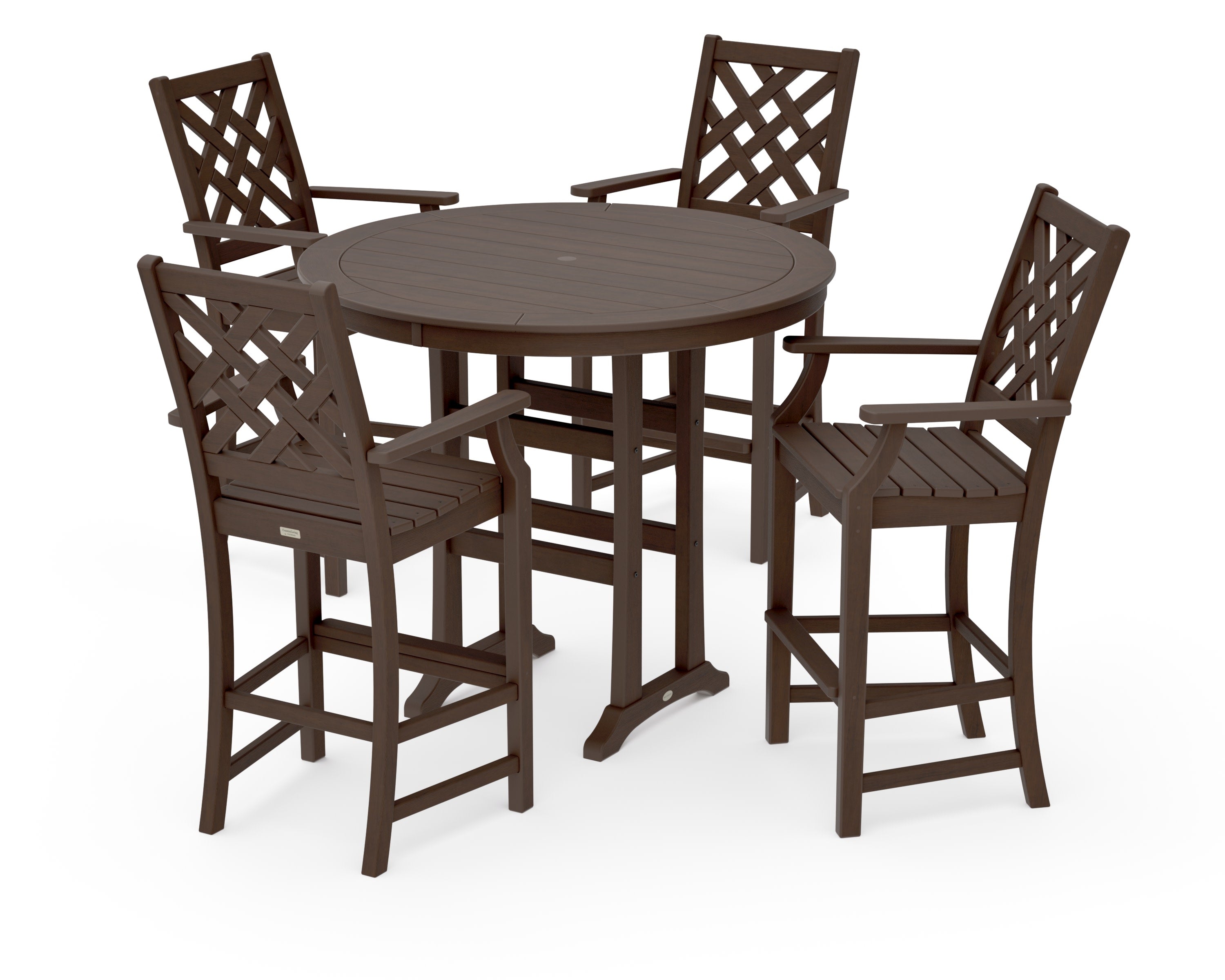 Wovendale 5-Piece Round Bar Set in Kona