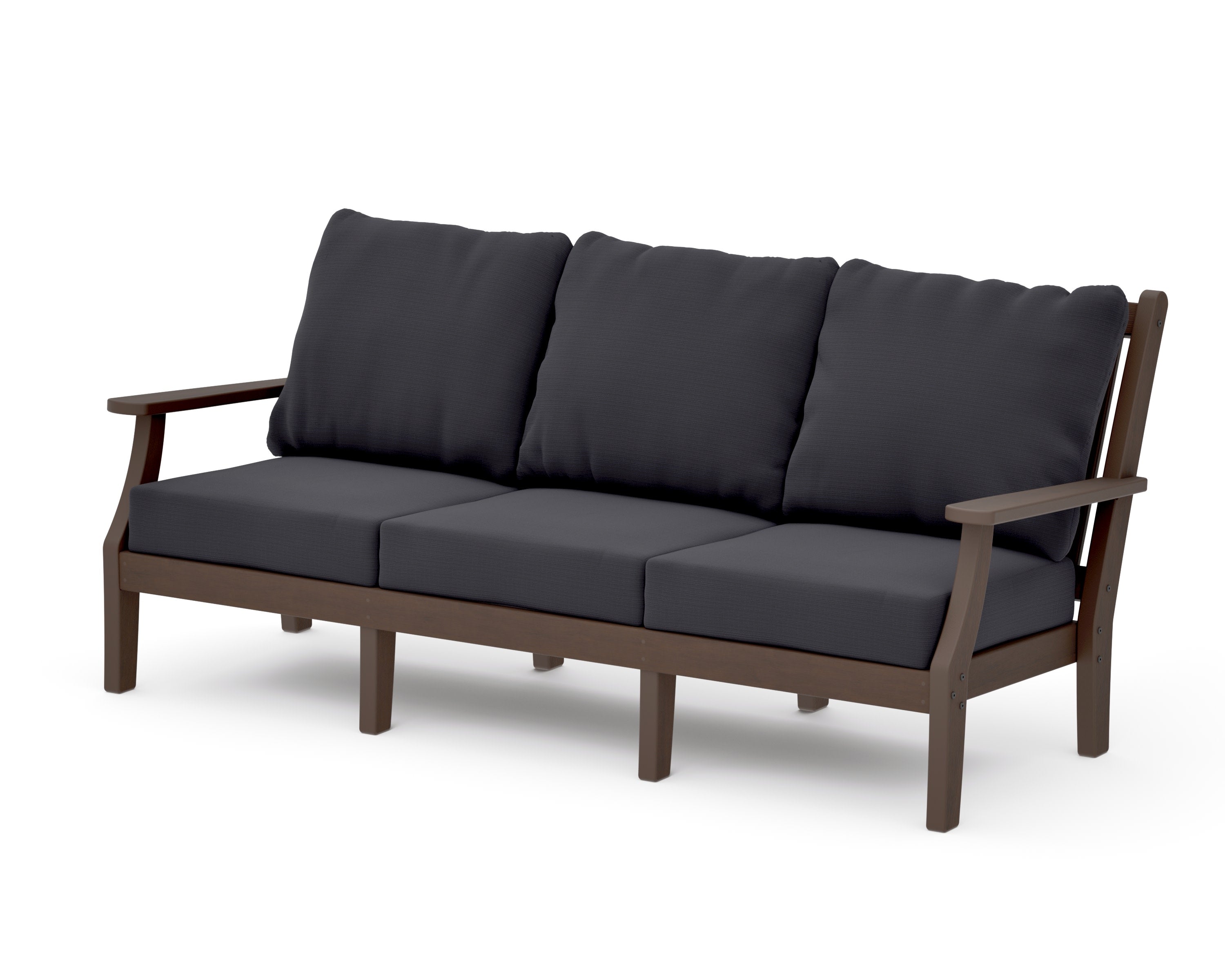 Wovendale Deep Seating Sofa in Kona / Midnight Linen