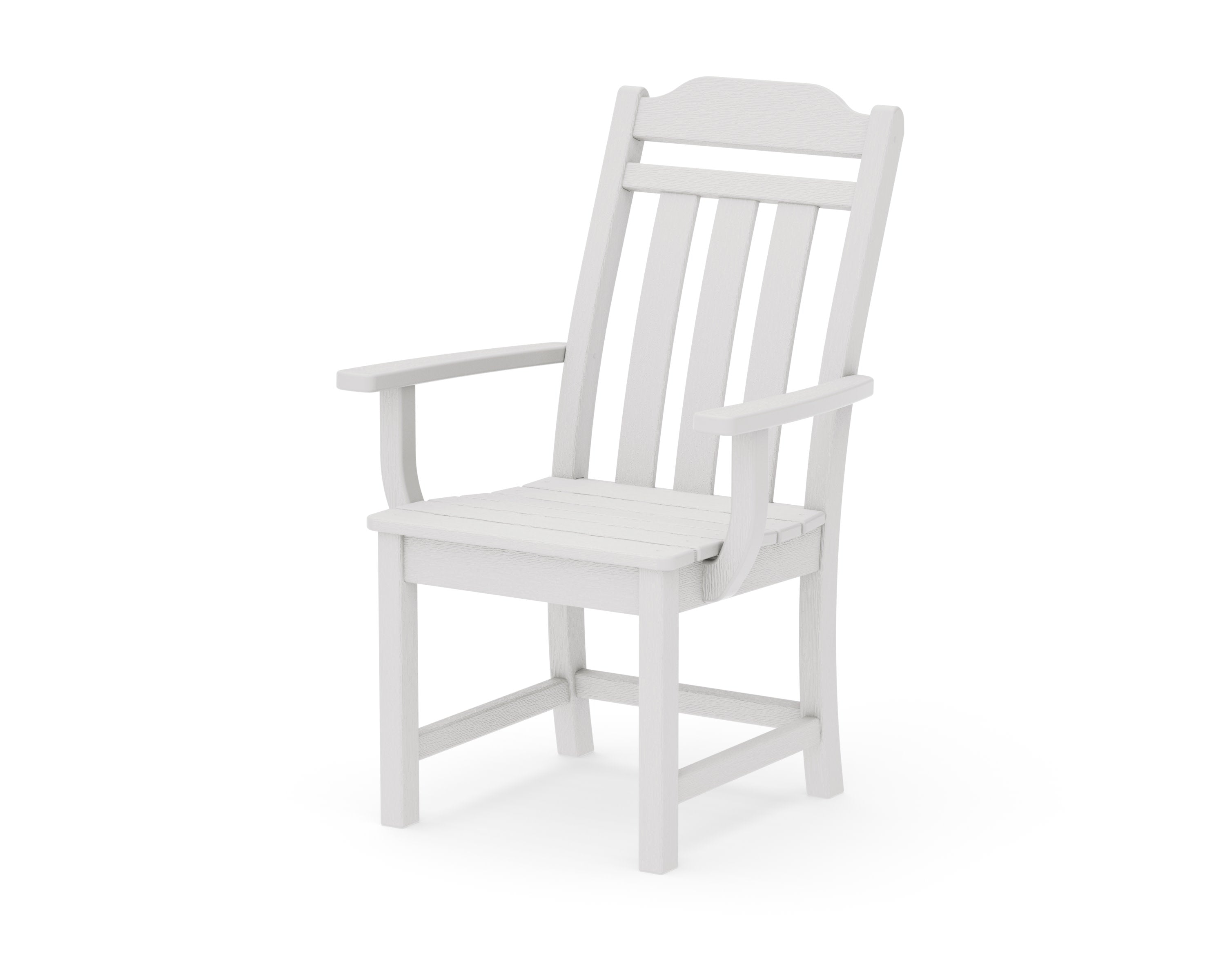 Cottage Dining Arm Chair in Vintage White
