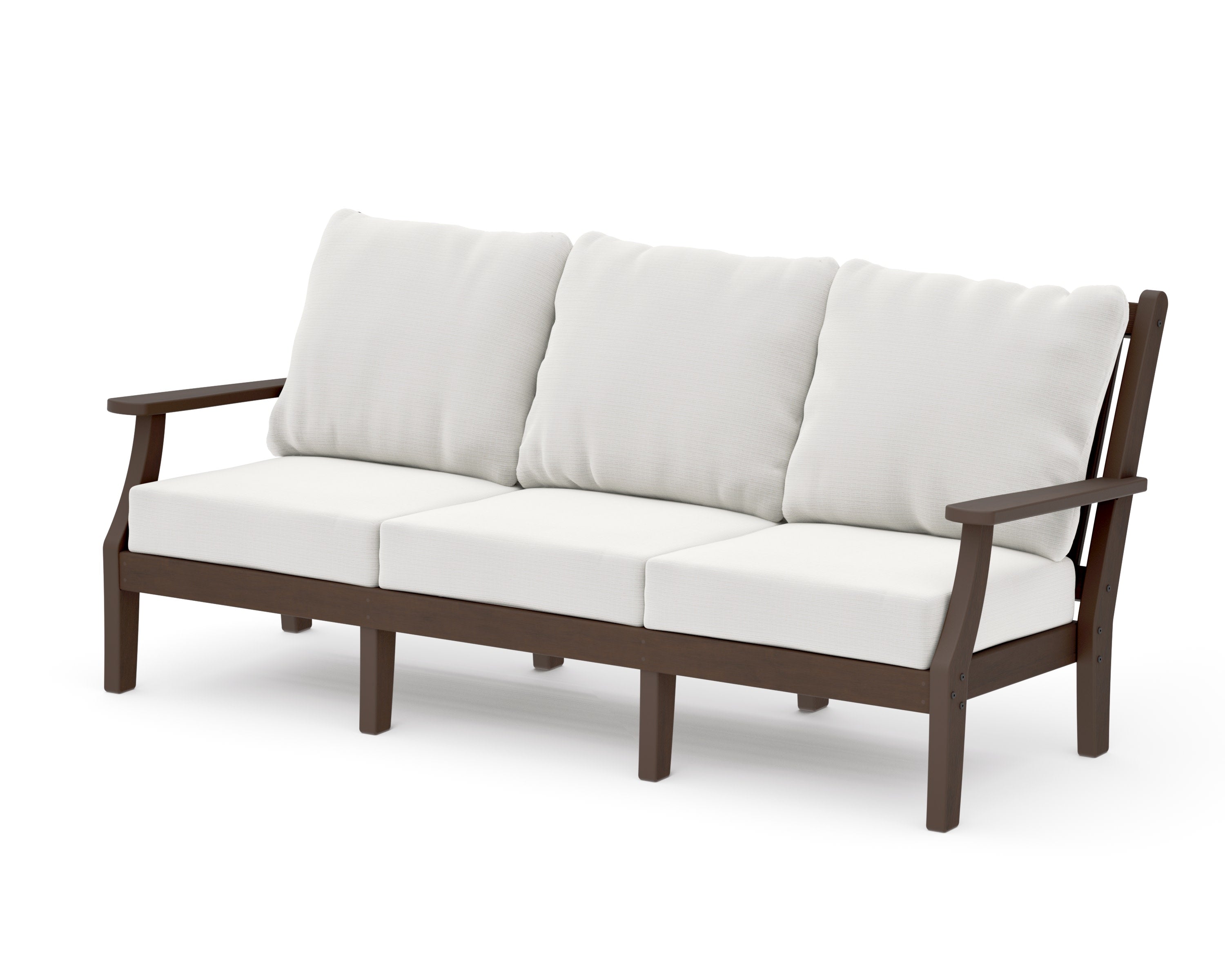 Wovendale Deep Seating Sofa in Kona / Natural Linen