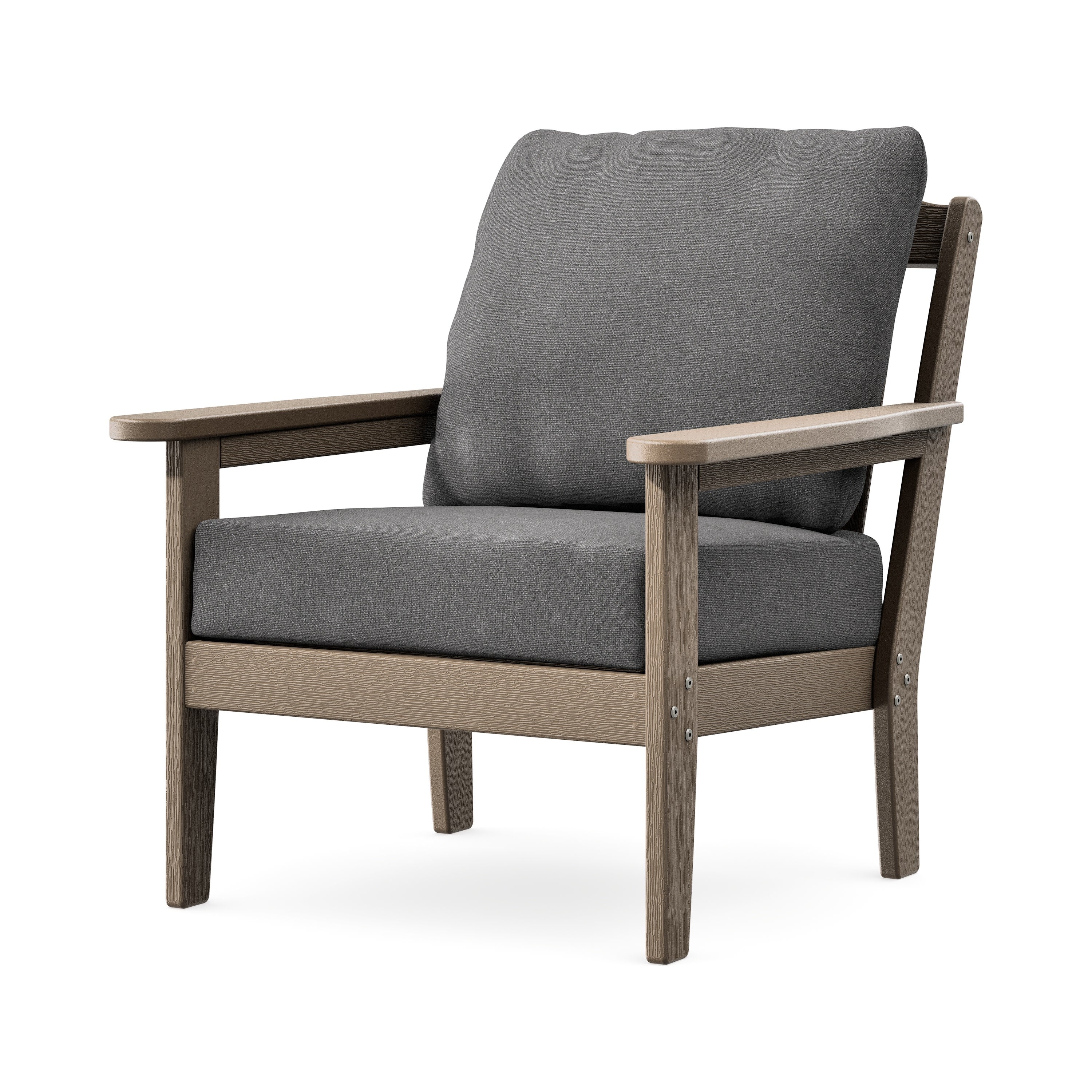 Cottage Deep Seating Chair in Vintage Sahara / Ash Charcoal