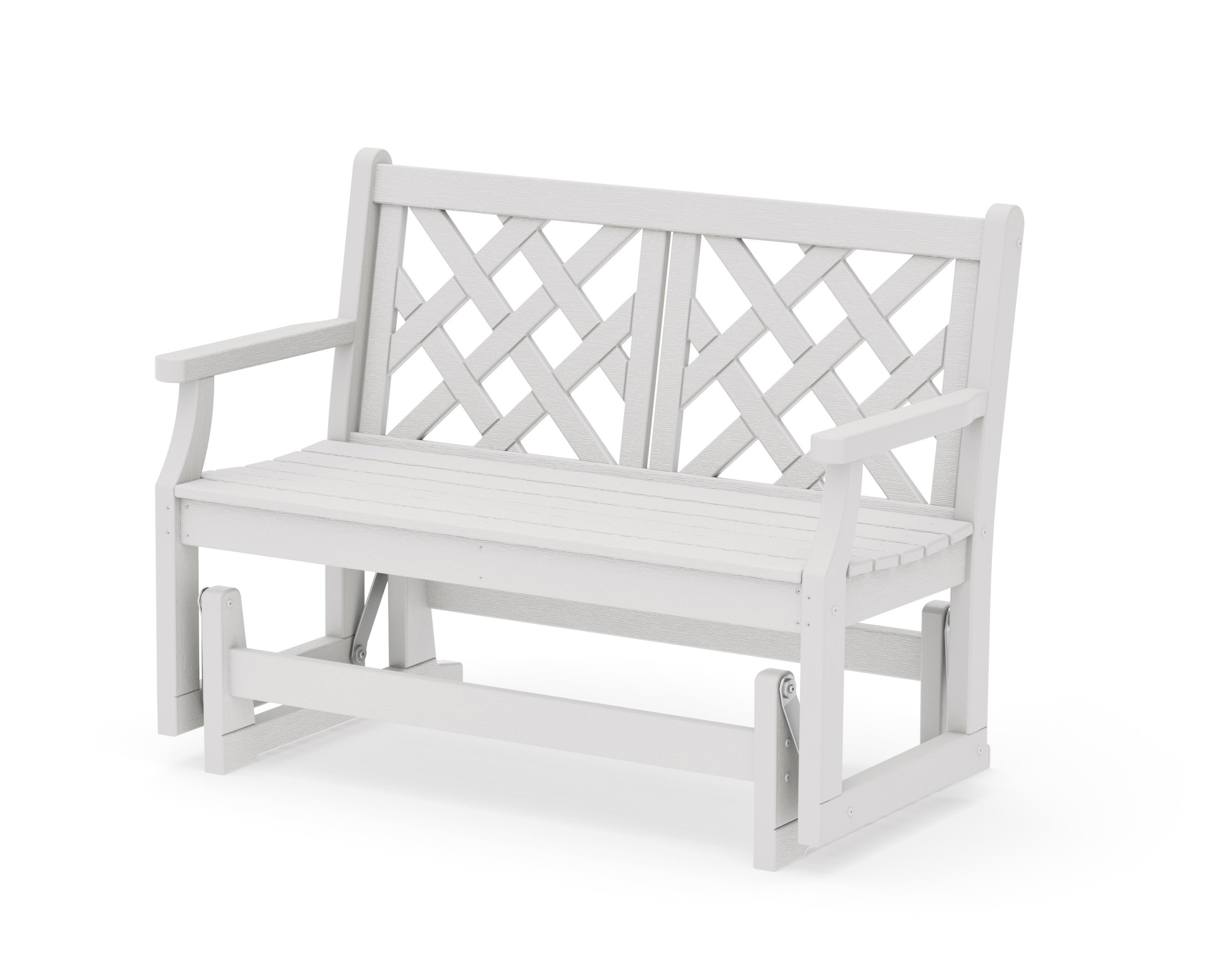 Wovendale 48" Glider in Vintage White