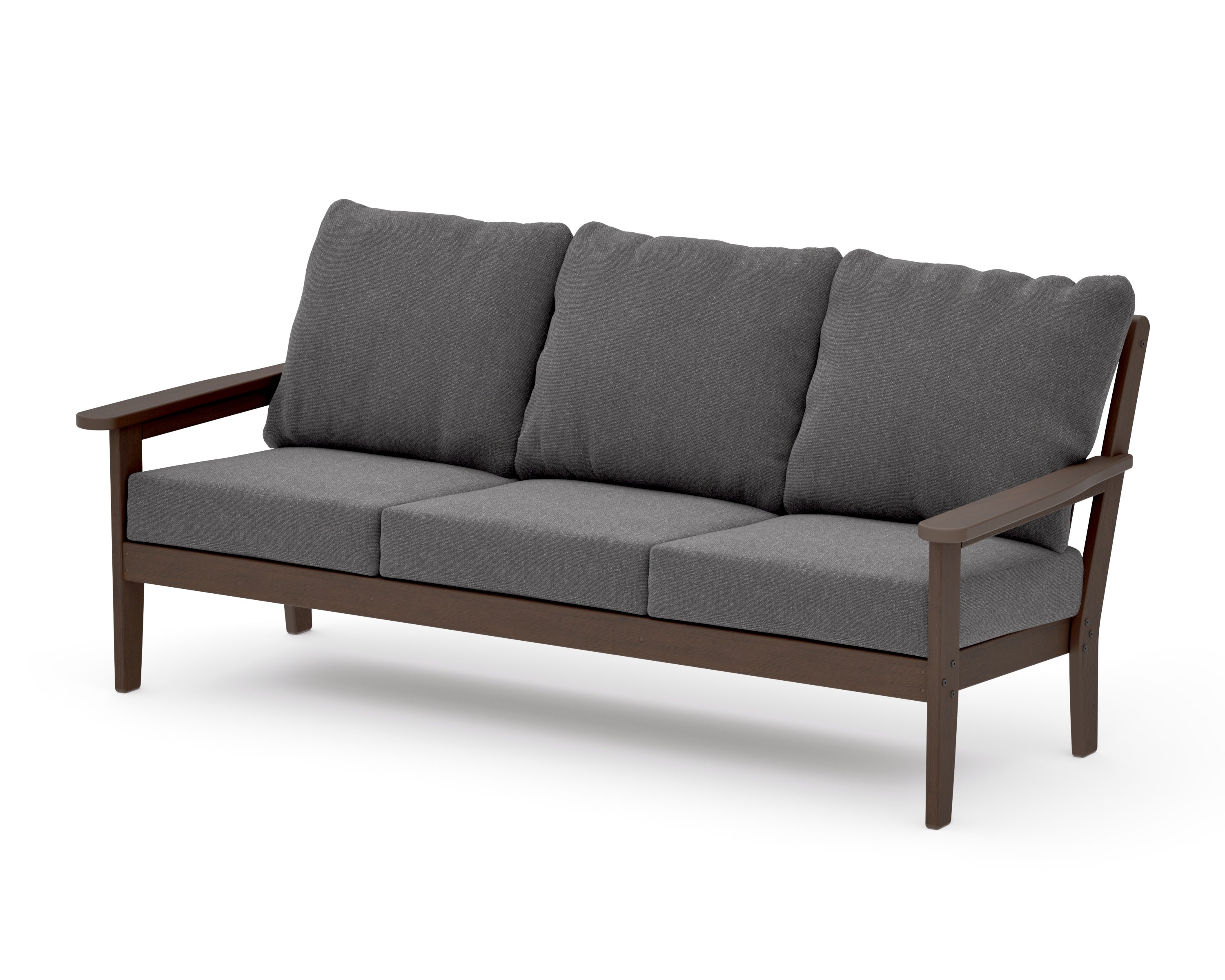 Cottage Deep Seating Sofa in Kona / Ash Charcoal