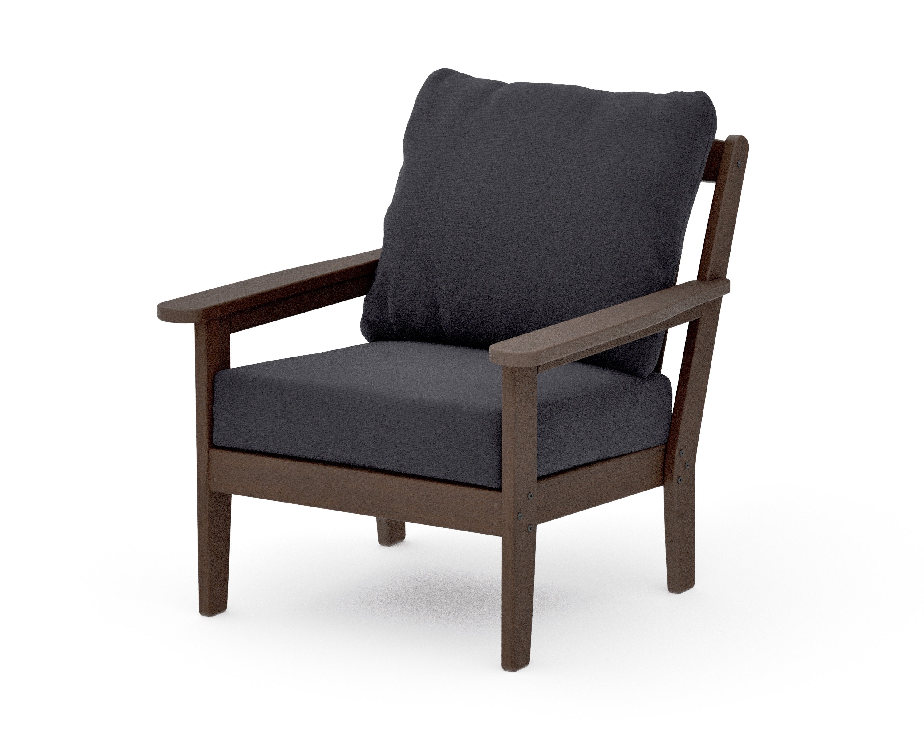Cottage Deep Seating Chair in Kona / Midnight Linen