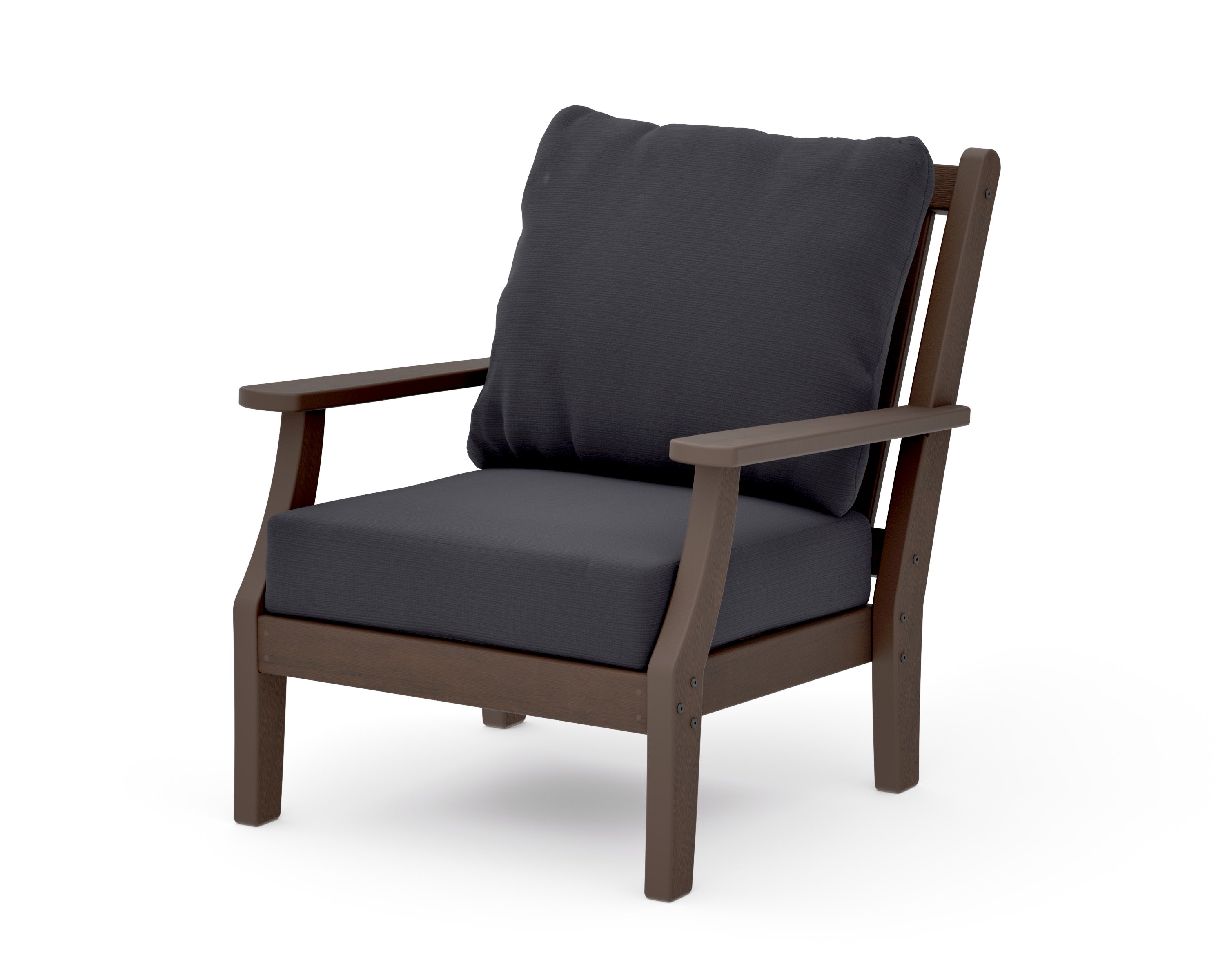 Wovendale Deep Seating Chair in Kona / Midnight Linen